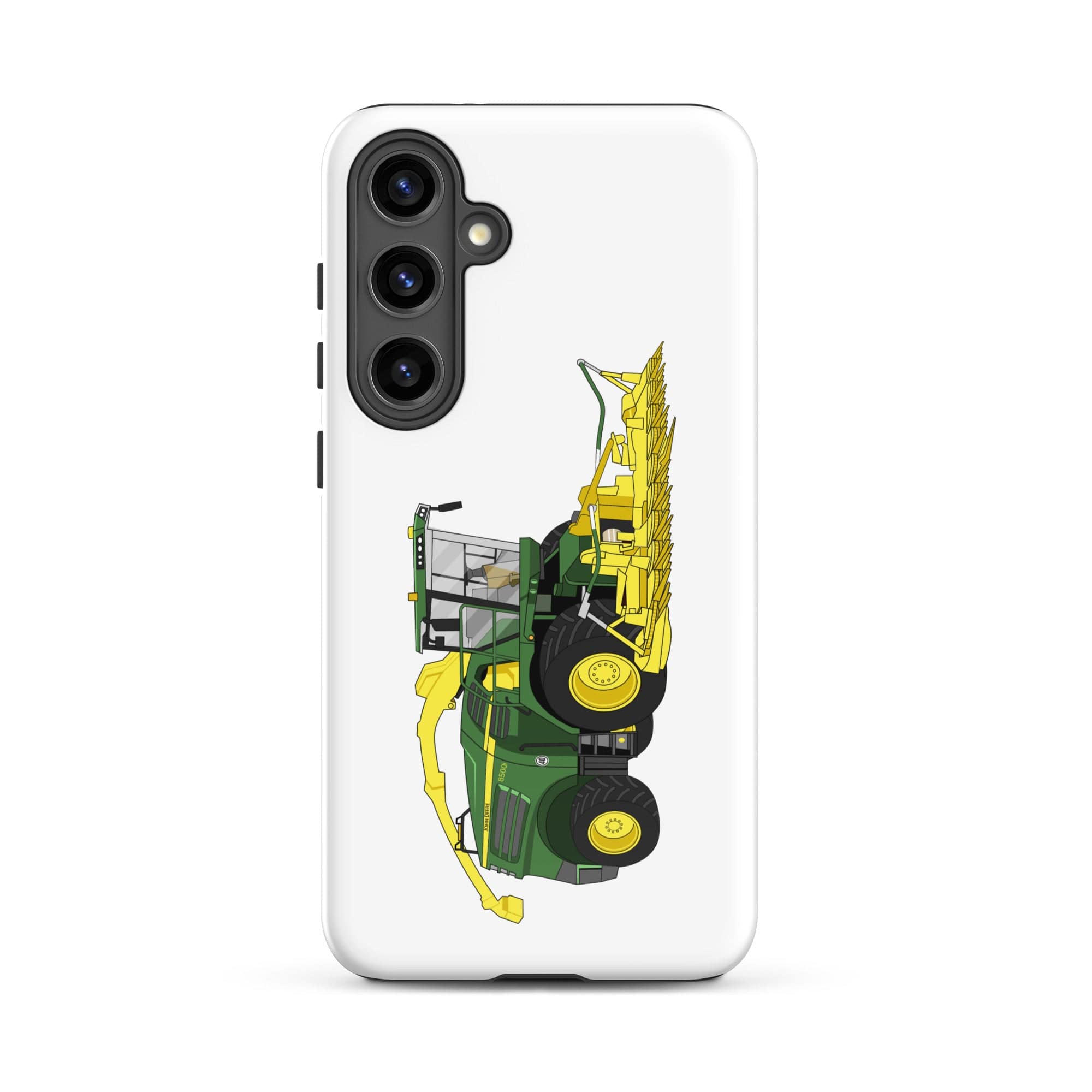 The Tractors Mugs Store Samsung Galaxy S24 Plus John Deere 8500i Forage Harvester Tough case for SamsungĀ® Quality Farmers Merch
