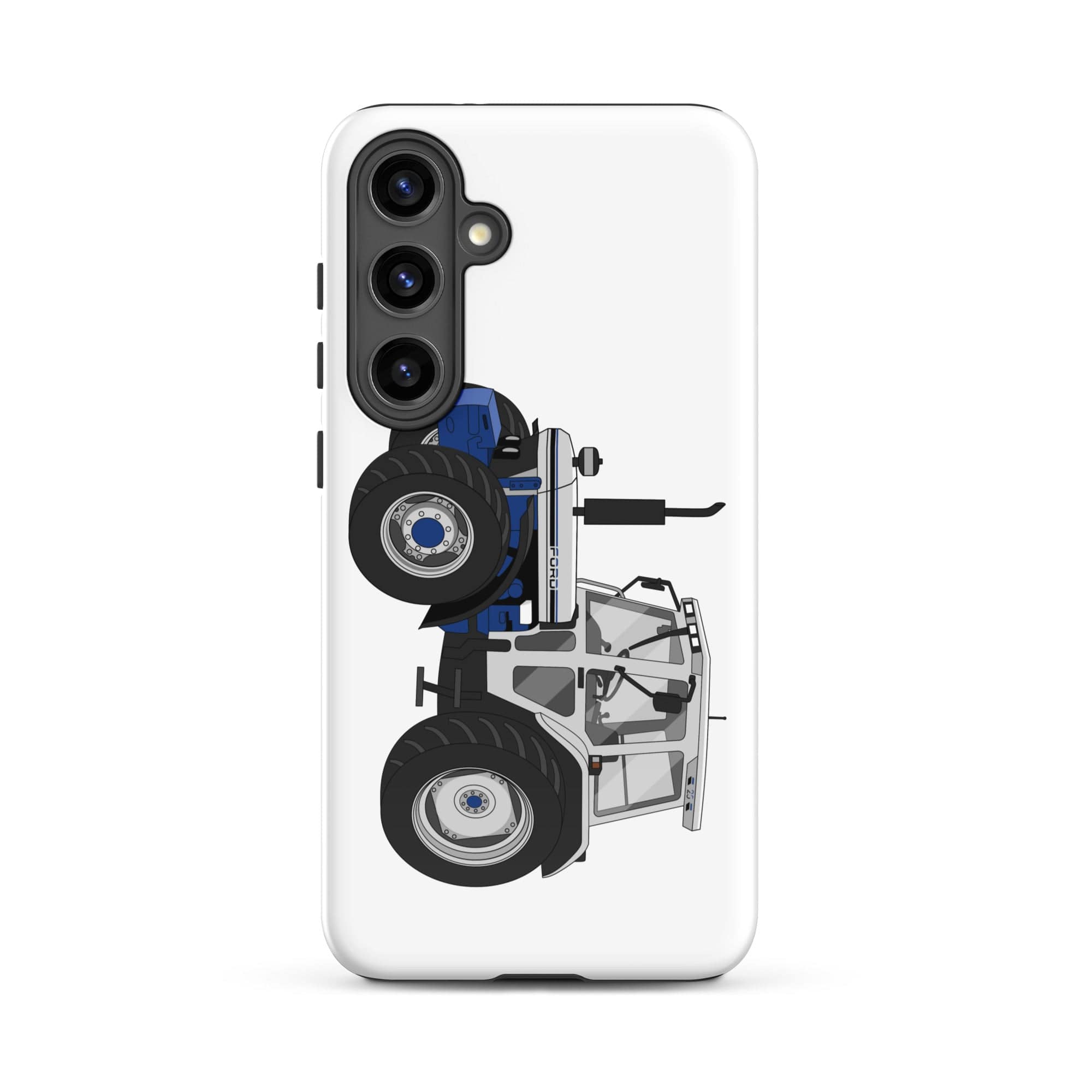 The Tractors Mugs Store Samsung Galaxy S24 Plus Ford 7810 Jubilee Edition SilverTractor Tough case for SamsungĀ® Quality Farmers Merch