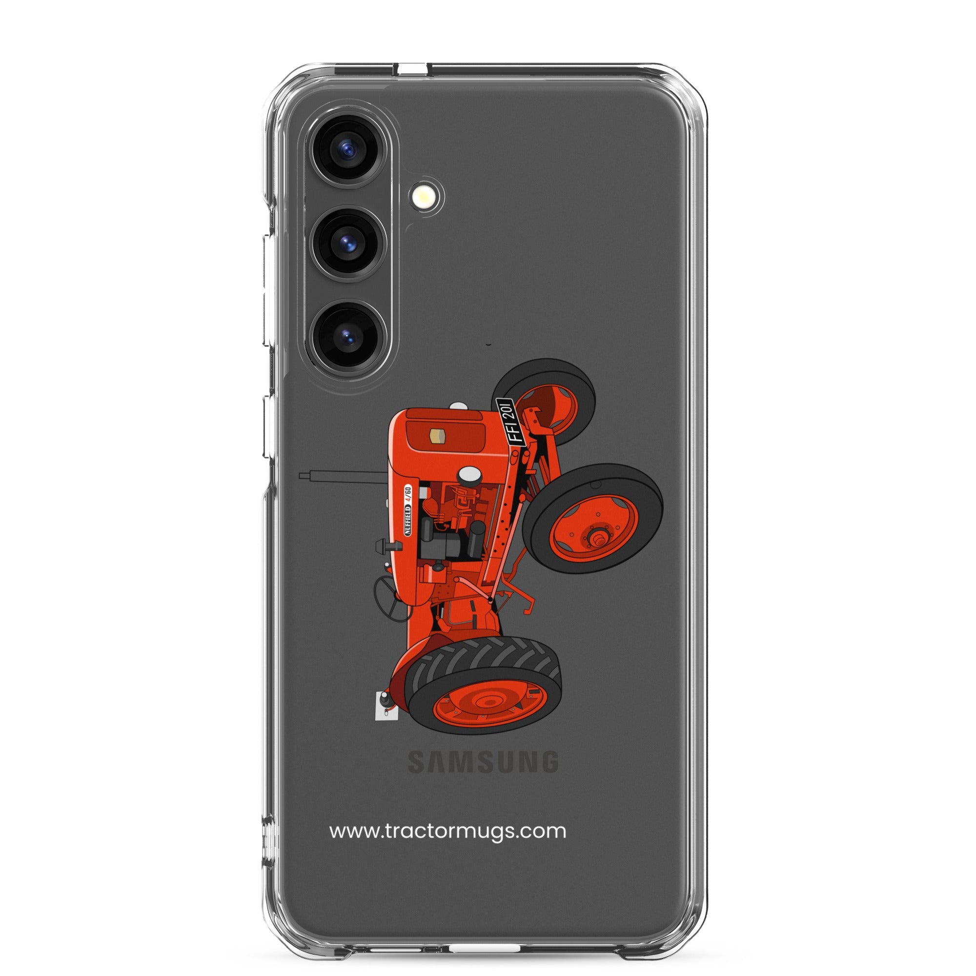 The Tractors Mugs Store Samsung Galaxy S24 Plus Nuffield 4_60 Clear Case for SamsungĀ® Quality Farmers Merch