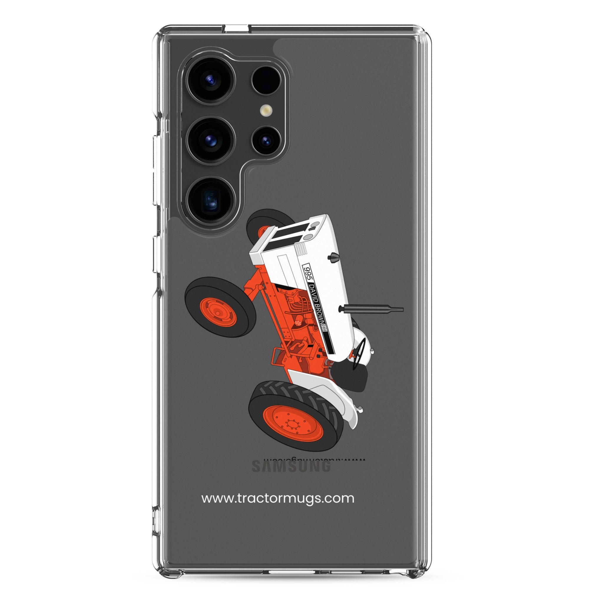 The Tractors Mugs Store Samsung Galaxy S24 Ultra Case David Brown 995 (1973) Clear Case for SamsungĀ® Quality Farmers Merch