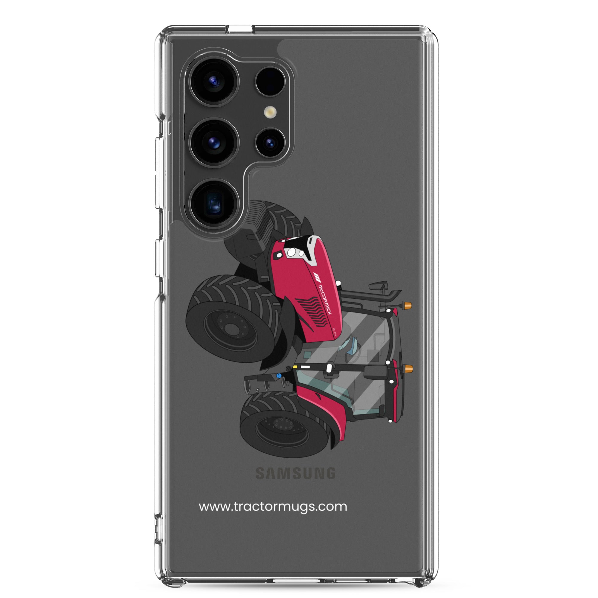 The Tractors Mugs Store Samsung Galaxy S24 Ultra McCormick X6.414 P6-Drive Clear Case for SamsungĀ® Quality Farmers Merch