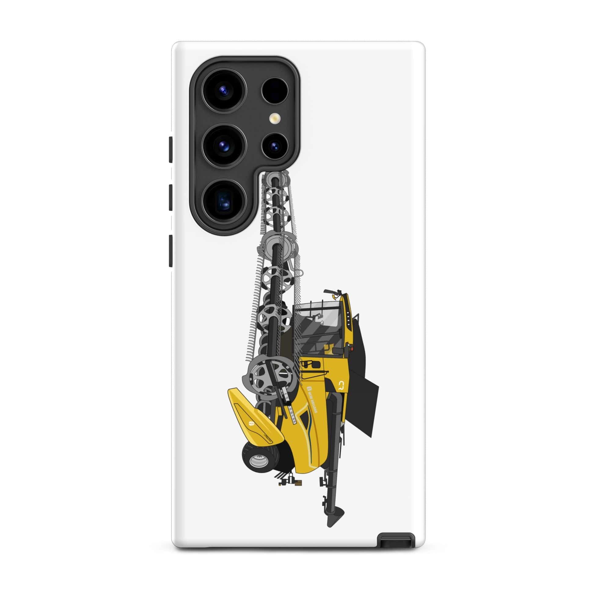 The Tractors Mugs Store Samsung Galaxy S24 Ultra New Holland CR Combine Harvester (2004).Tough case for SamsungĀ® Quality Farmers Merch