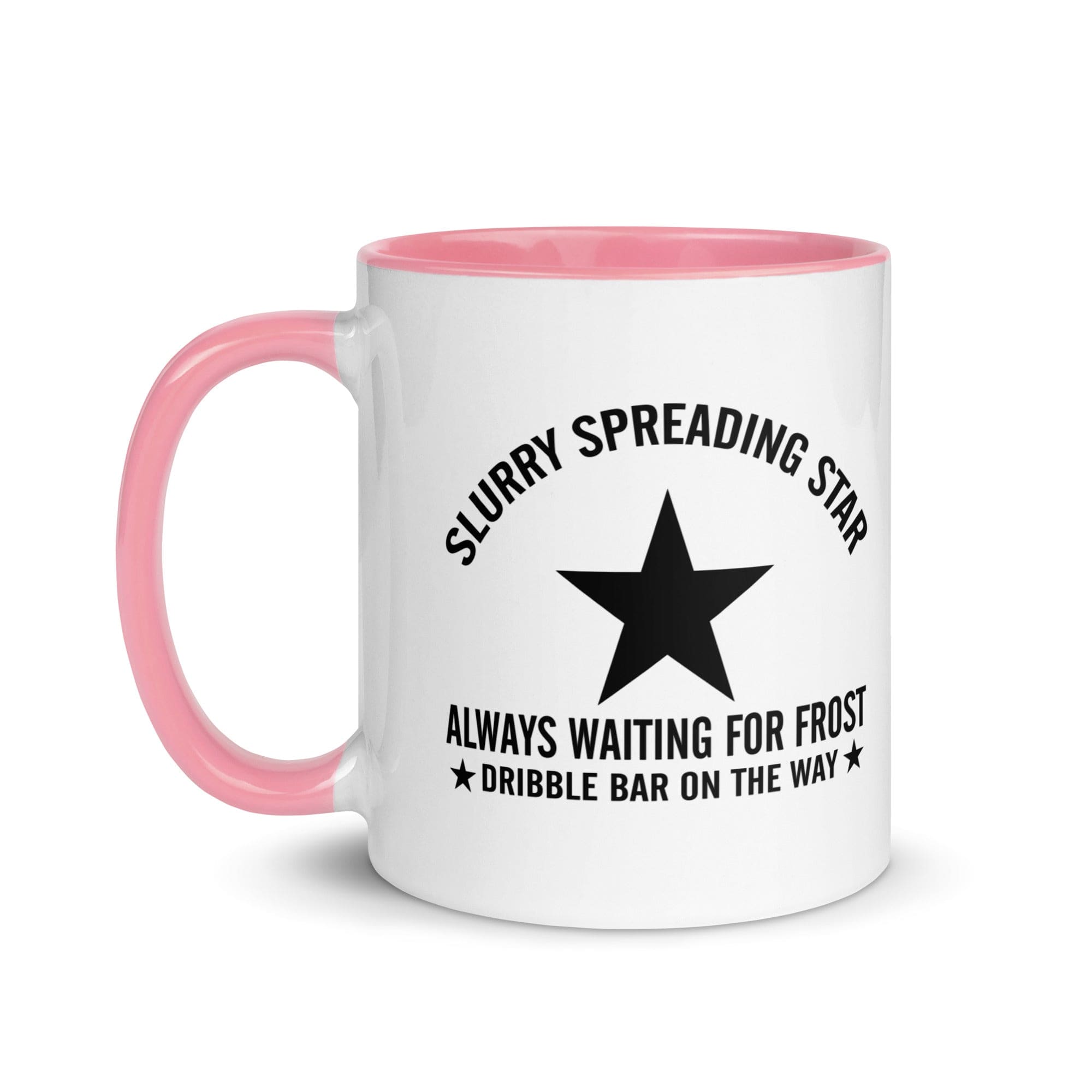 The Tractors Mugs Store Slurry Star Mug with Color Inside Quality Farmers Merch