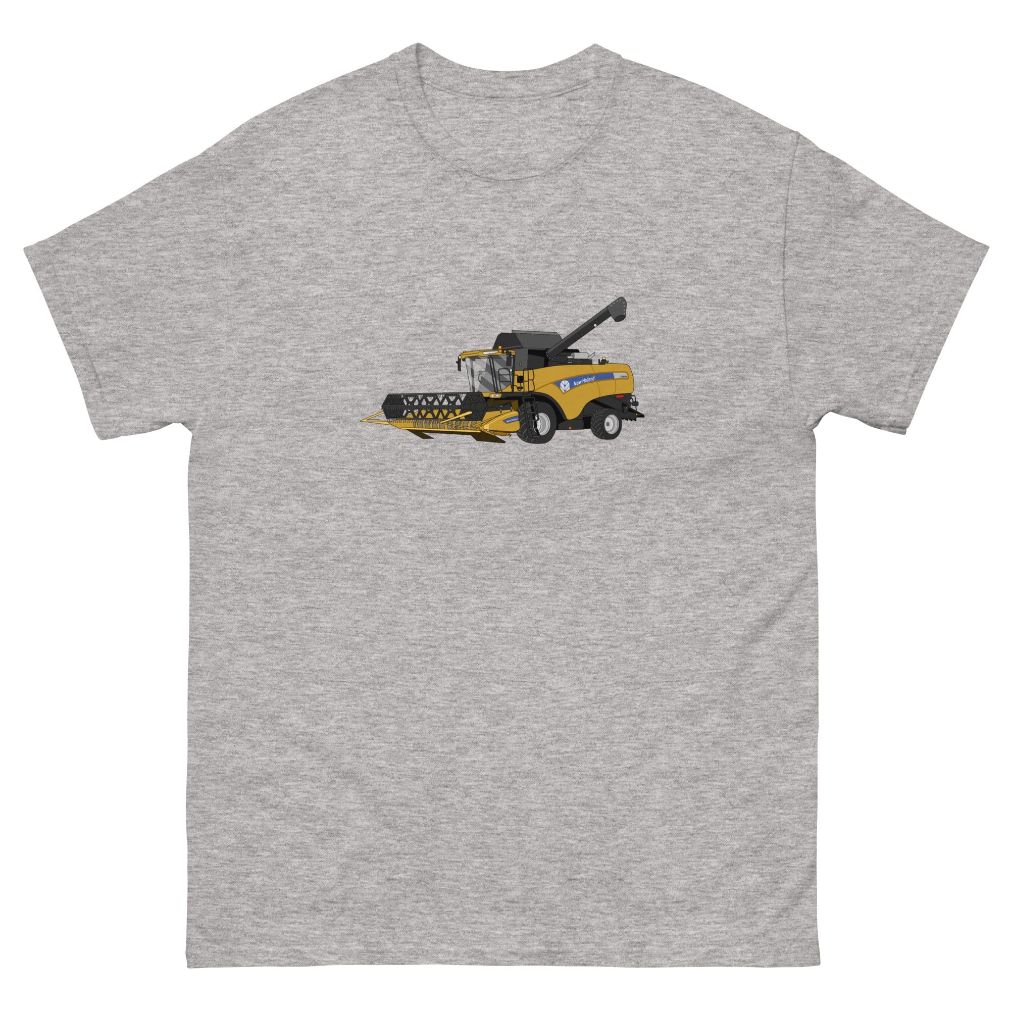 The Tractors Mugs Store Sport Grey / S New Holland CX 8060 Unisex Classic Tee Quality Farmers Merch