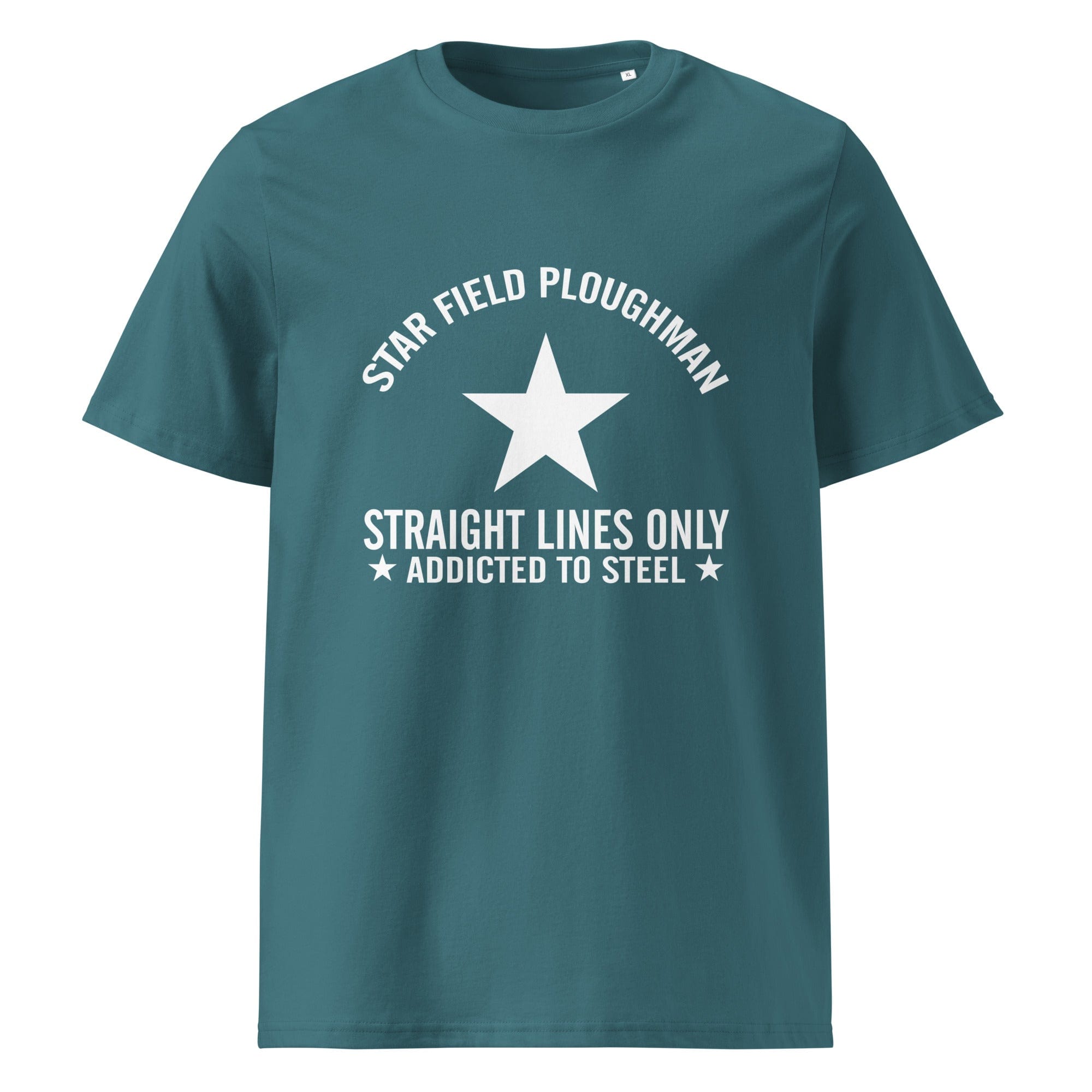 The Tractors Mugs Store Stargazer / S Star Field Ploughman Unisex organic cotton t-shirt Quality Farmers Merch