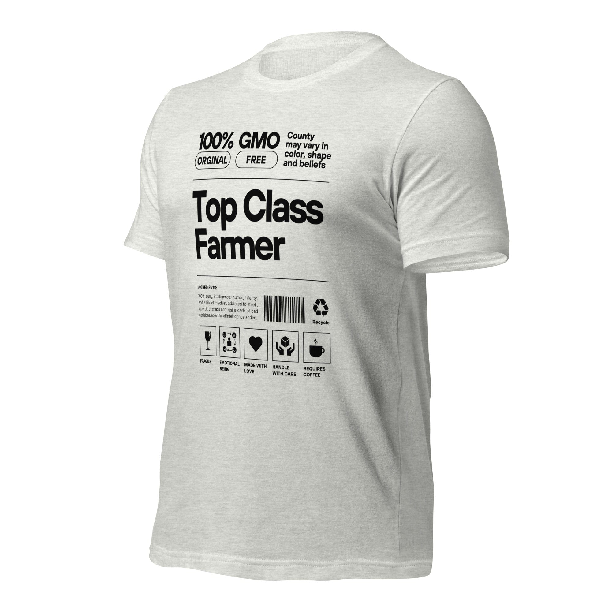 The Tractors Mugs Store Top Class Farmer Unisex t-shirt Quality Farmers Merch