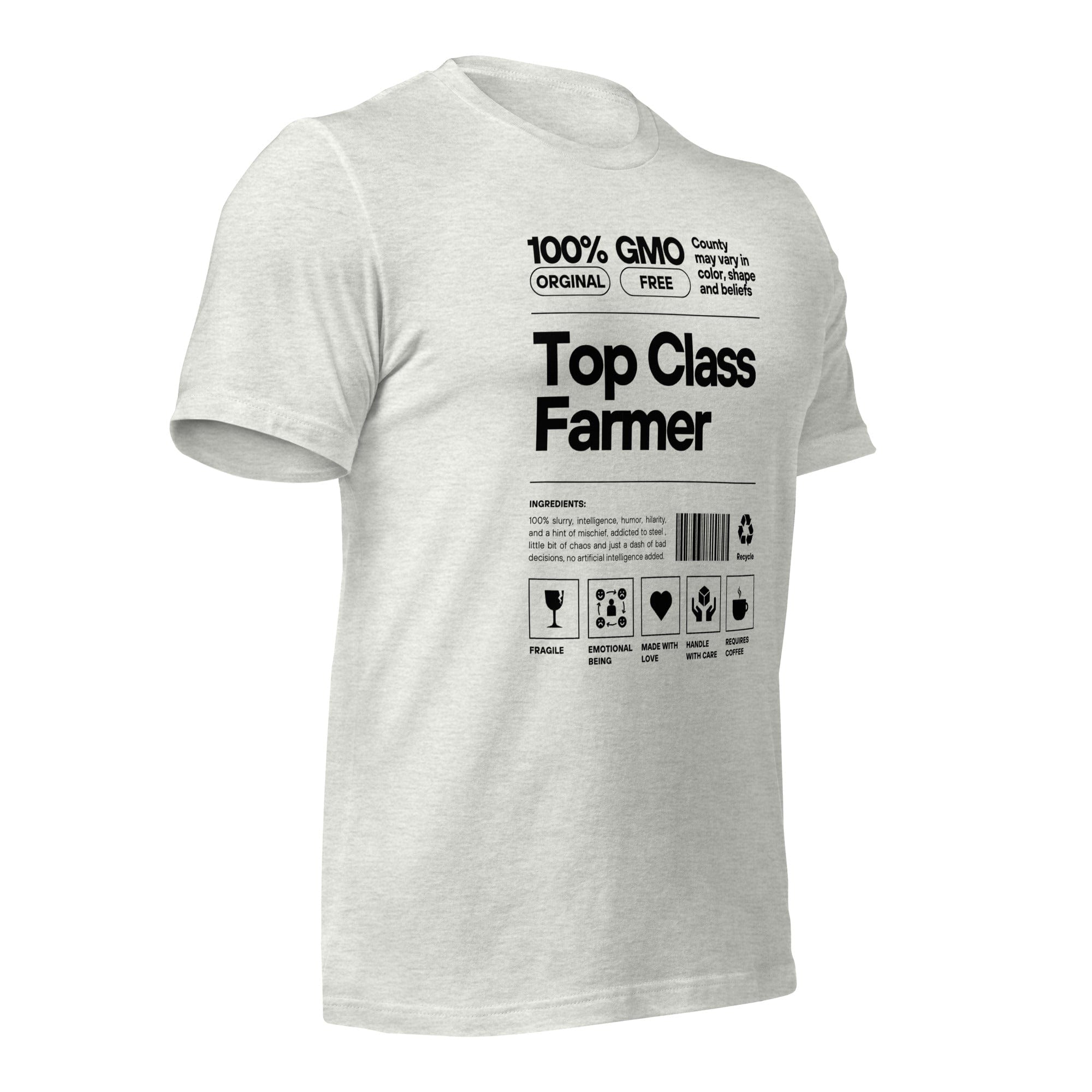 The Tractors Mugs Store Top Class Farmer Unisex t-shirt Quality Farmers Merch