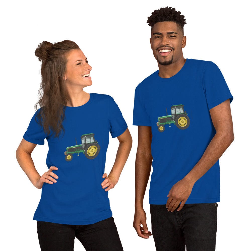 The Tractors Mugs Store True Royal / S John Deere 3050 2WD Unisex t-shirt Quality Farmers Merch