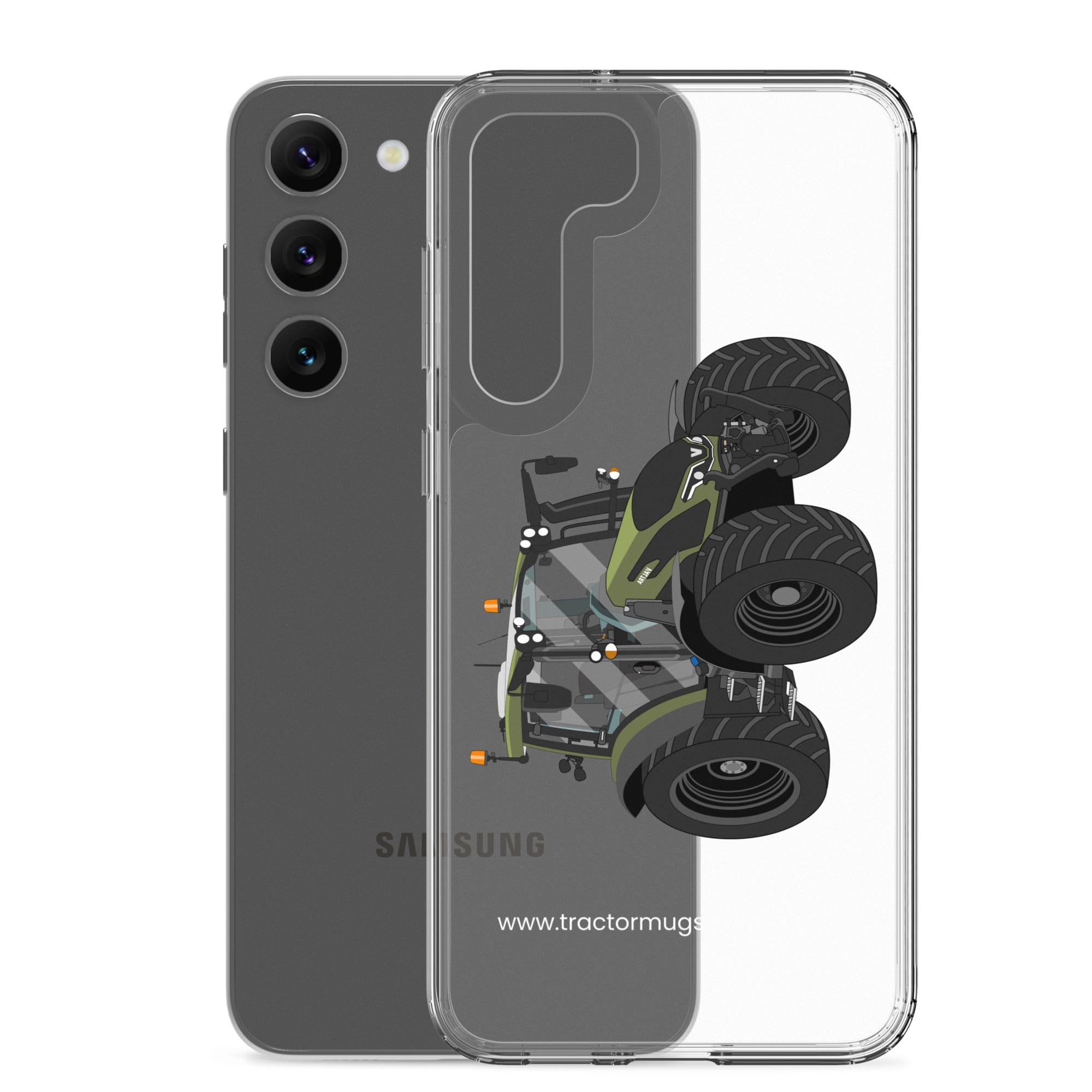 The Tractors Mugs Store Valtra G 135 Versus Clear Case for SamsungĀ® Quality Farmers Merch