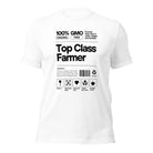 The Tractors Mugs Store White / XS Top Class Farmer Unisex t-shirt Quality Farmers Merch