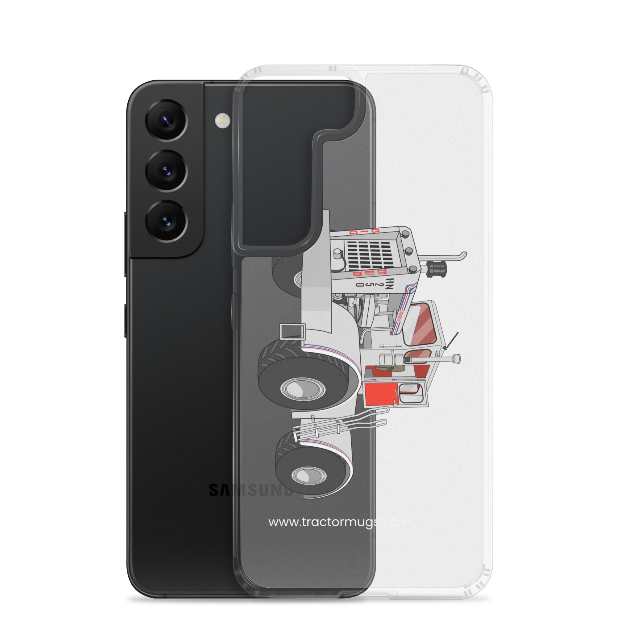 Big Bud Tractor Clear Case for Samsung® Big Bud Tractor | Clear Case for Samsung® Quality Farmers Merch