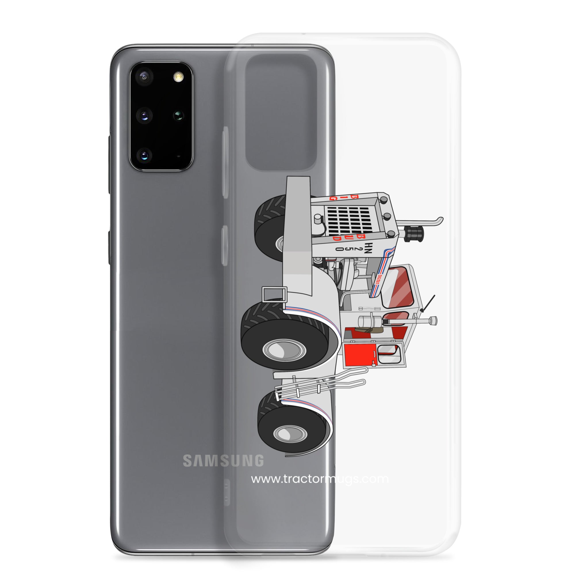 Big Bud Tractor Clear Case for Samsung® Big Bud Tractor | Clear Case for Samsung® Quality Farmers Merch