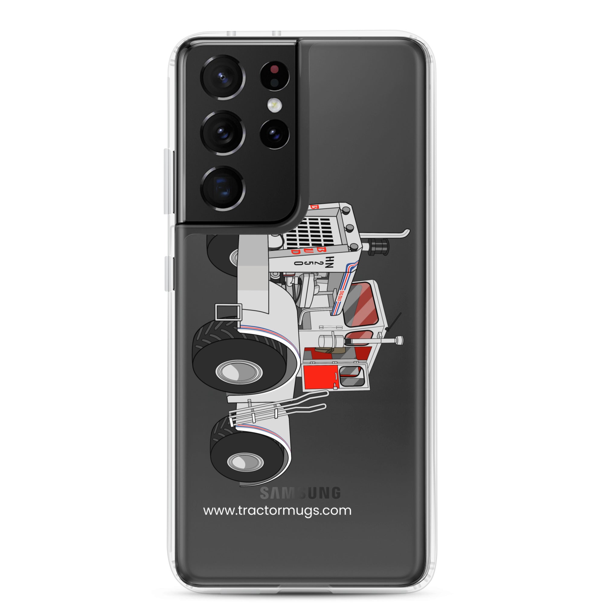 Big Bud Tractor Clear Case for Samsung® Samsung Galaxy S21 Ultra Big Bud Tractor | Clear Case for Samsung® Quality Farmers Merch