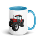 Case Blue / 15 oz Case MX 135 | Mug with Color Inside Quality Farmers Merch