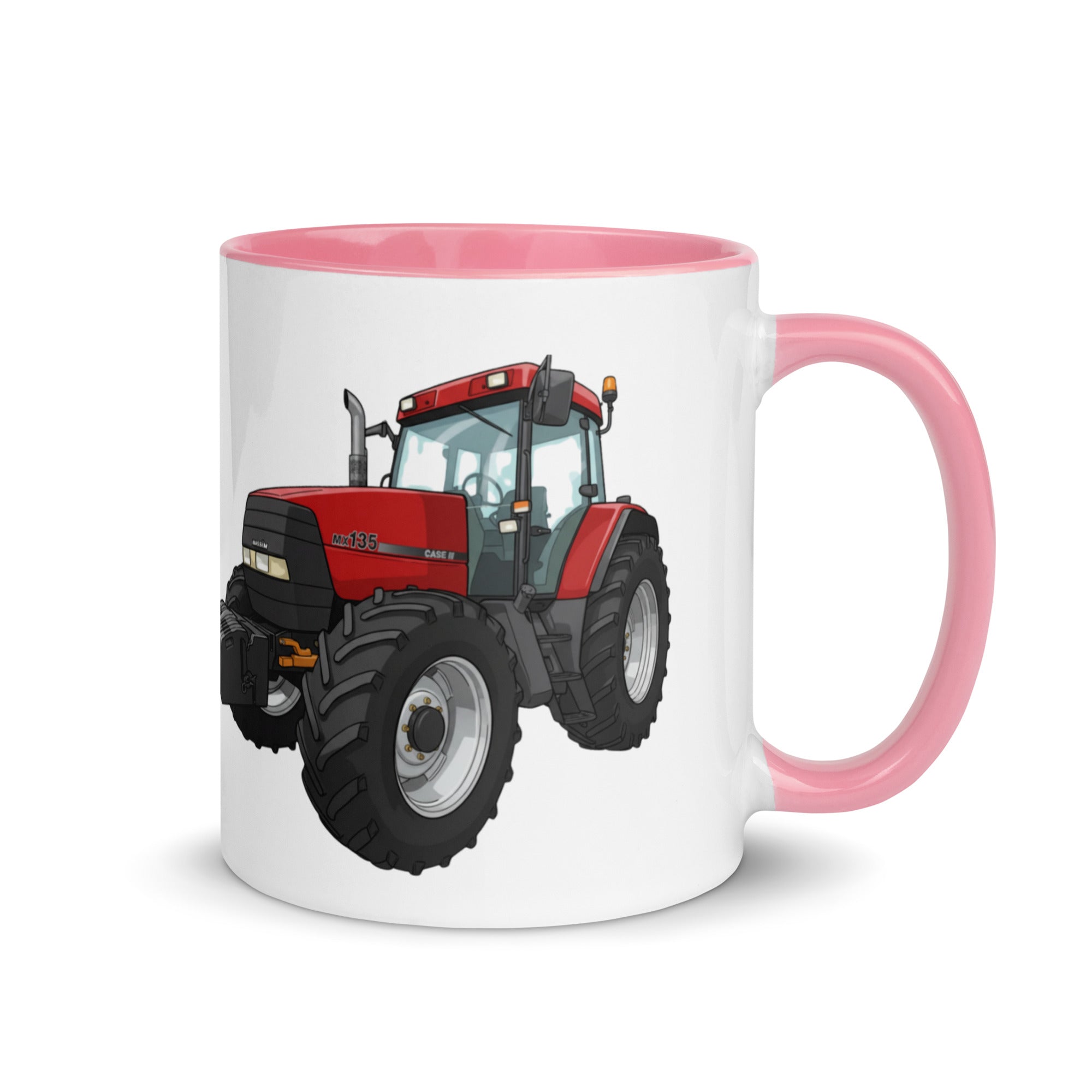Case Pink / 11 oz Case MX 135 | Mug with Color Inside Quality Farmers Merch