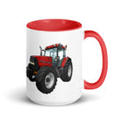 Case Red / 15 oz Case MX 135 | Mug with Color Inside Quality Farmers Merch
