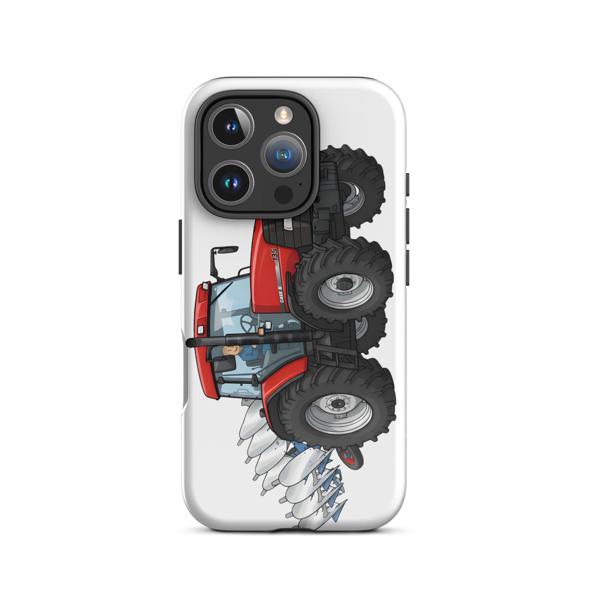 Case Tough Case for iPhone® iPhone 16 Pro CASE MX 135 with Plough | Tough Case for iPhone® Quality Farmers Merch