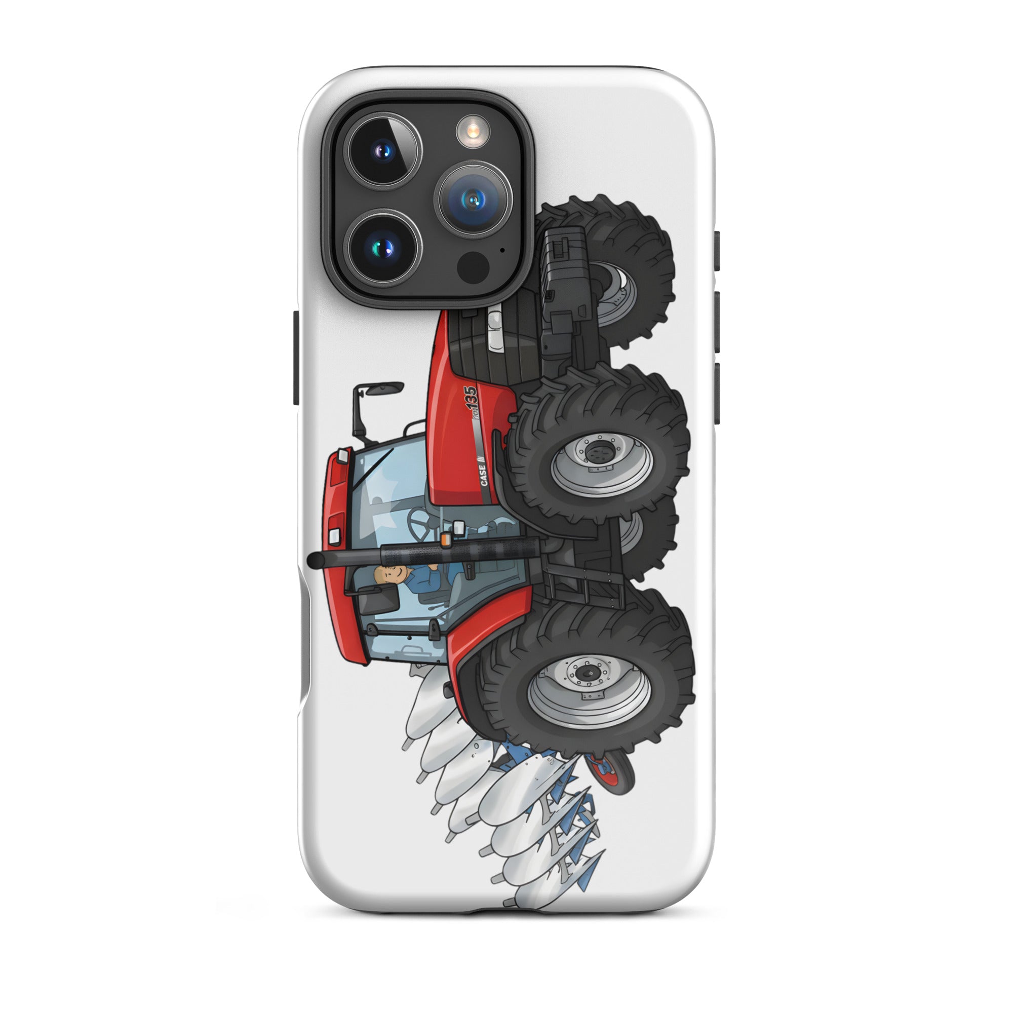 Case Tough Case for iPhone® iPhone 16 Pro Max CASE MX 135 with Plough | Tough Case for iPhone® Quality Farmers Merch