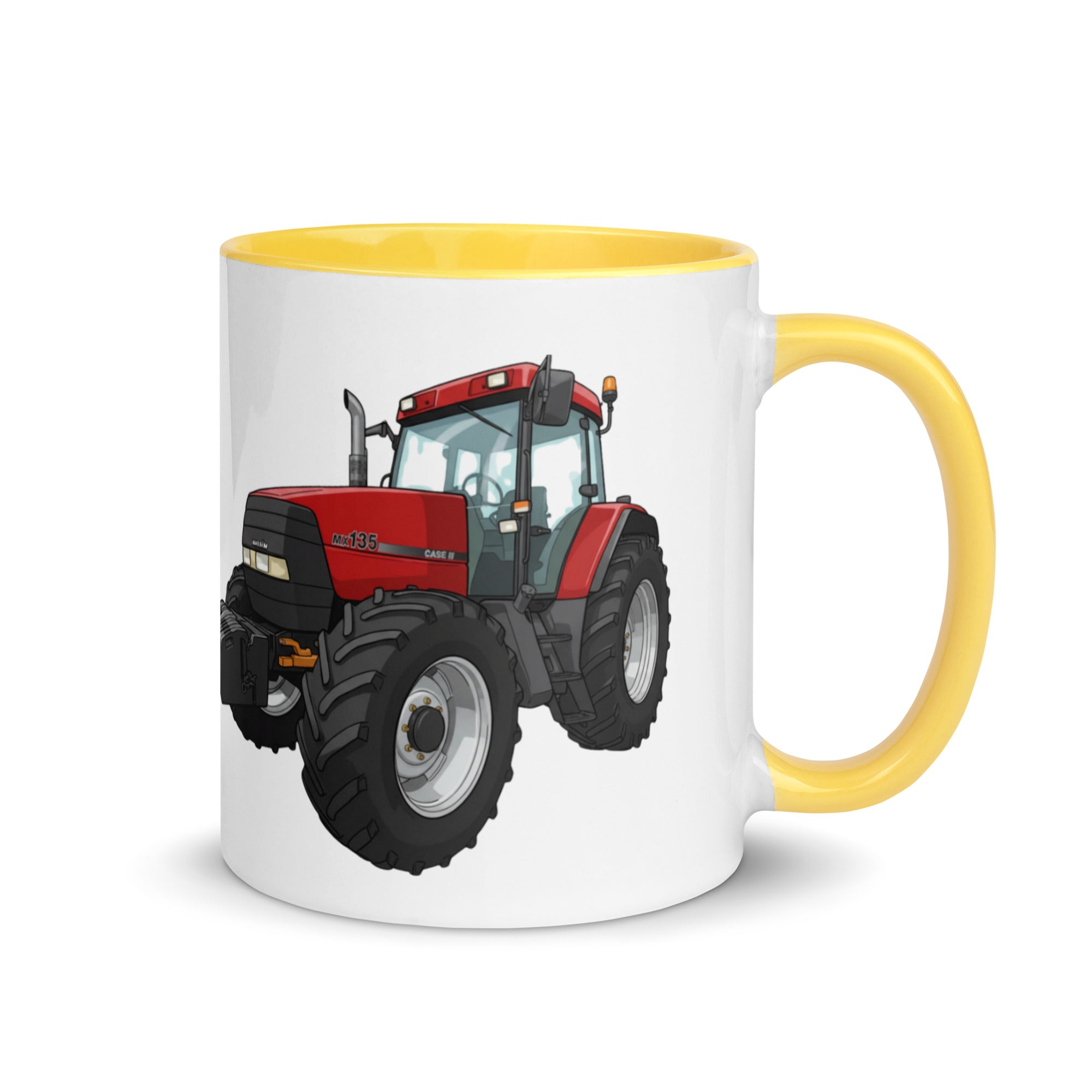 Case Yellow / 11 oz Case MX 135 | Mug with Color Inside Quality Farmers Merch