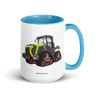 CLAAS Blue / 15 oz Class Terion 12.650 Terra Trac | Mug with Color Inside Quality Farmers Merch