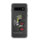 CLAAS Clear Case for Samsung® Samsung Galaxy S10 Class Xerion 5000 | Clear Case for Samsung® Quality Farmers Merch
