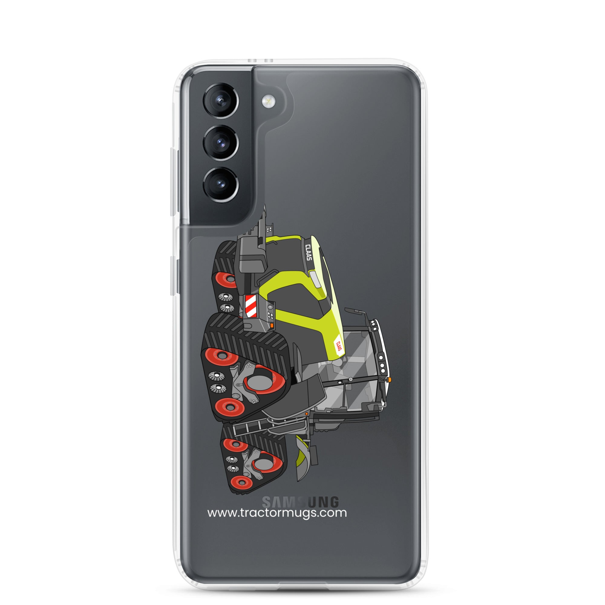 CLAAS Clear Case for Samsung® Samsung Galaxy S21 Class Terion 12.650 Terra Trac | Clear Case for Samsung® Quality Farmers Merch