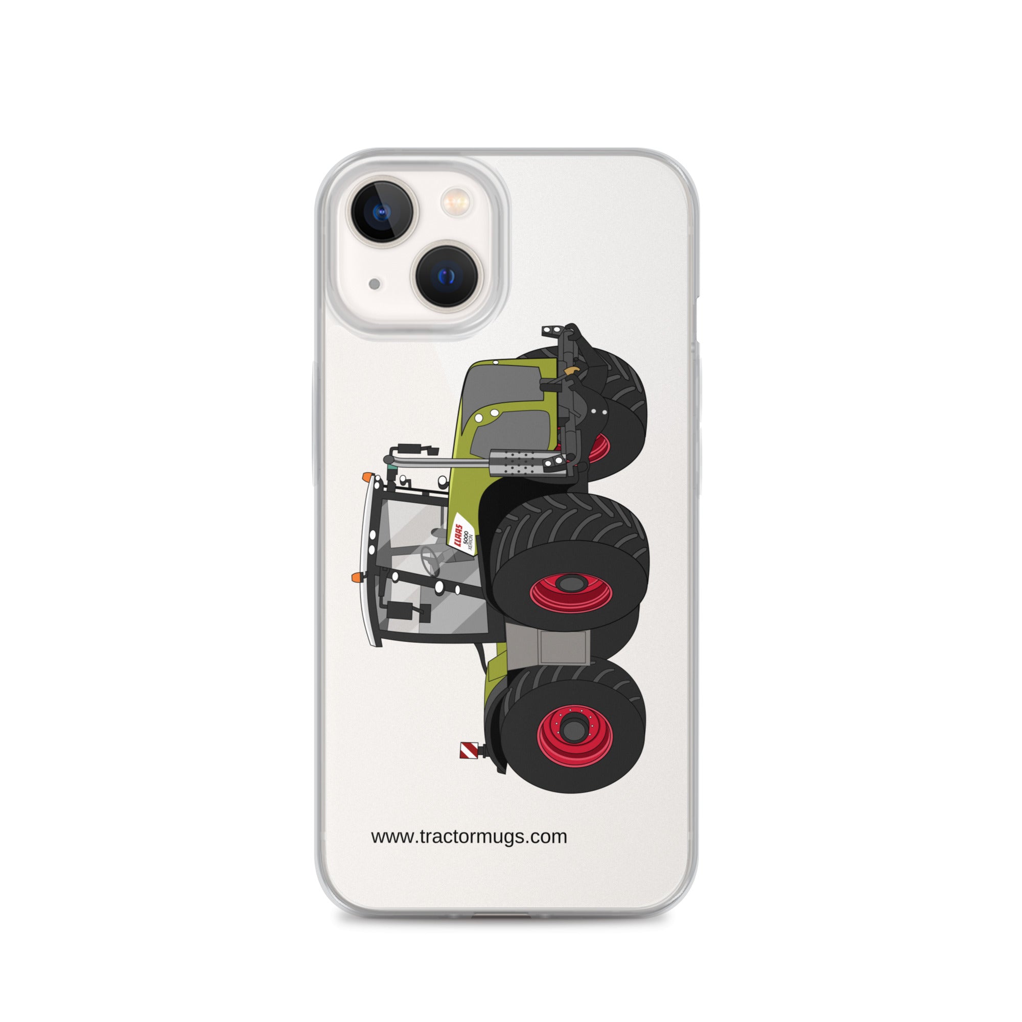 CLAAS iPhone 13 Class Xerion 5000 Tractor VC | Clear Case for iPhone® Quality Farmers Merch