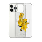 Clayson Clayson 8060 Combine Harvester | Clear Case for iPhone® Quality Farmers Merch