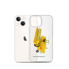 Clayson Clayson 8060 Combine Harvester | Clear Case for iPhone® Quality Farmers Merch