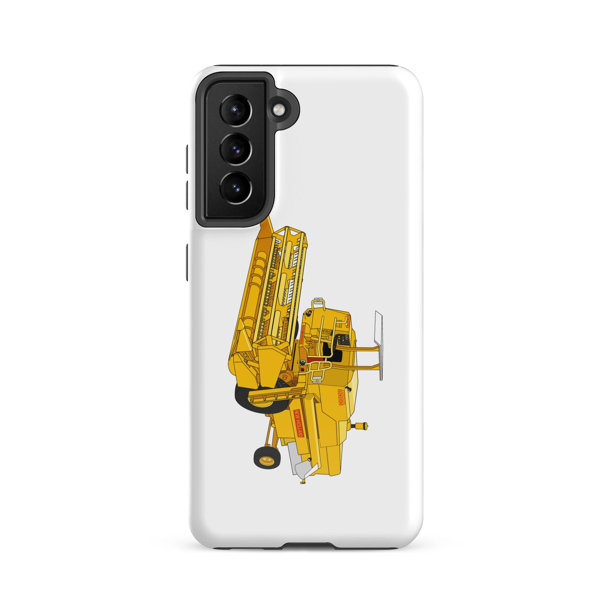Clayson Tough case for Samsung® Samsung Galaxy S21 FE Clayson 8060 Combine Harvester | Tough case for Samsung® Quality Farmers Merch