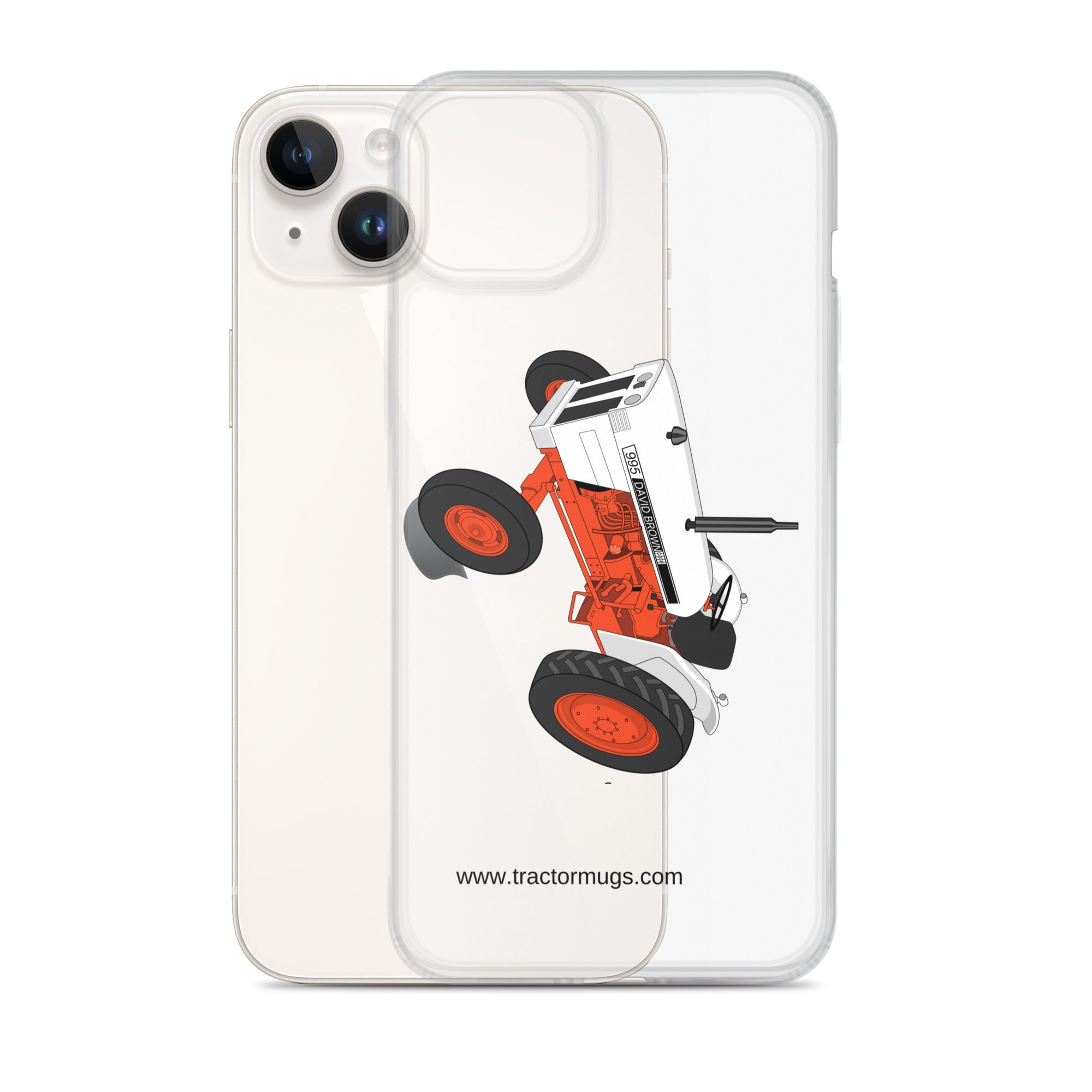 David Brown Case David Brown 995 (1973) | Clear Case for iPhone® Quality Farmers Merch