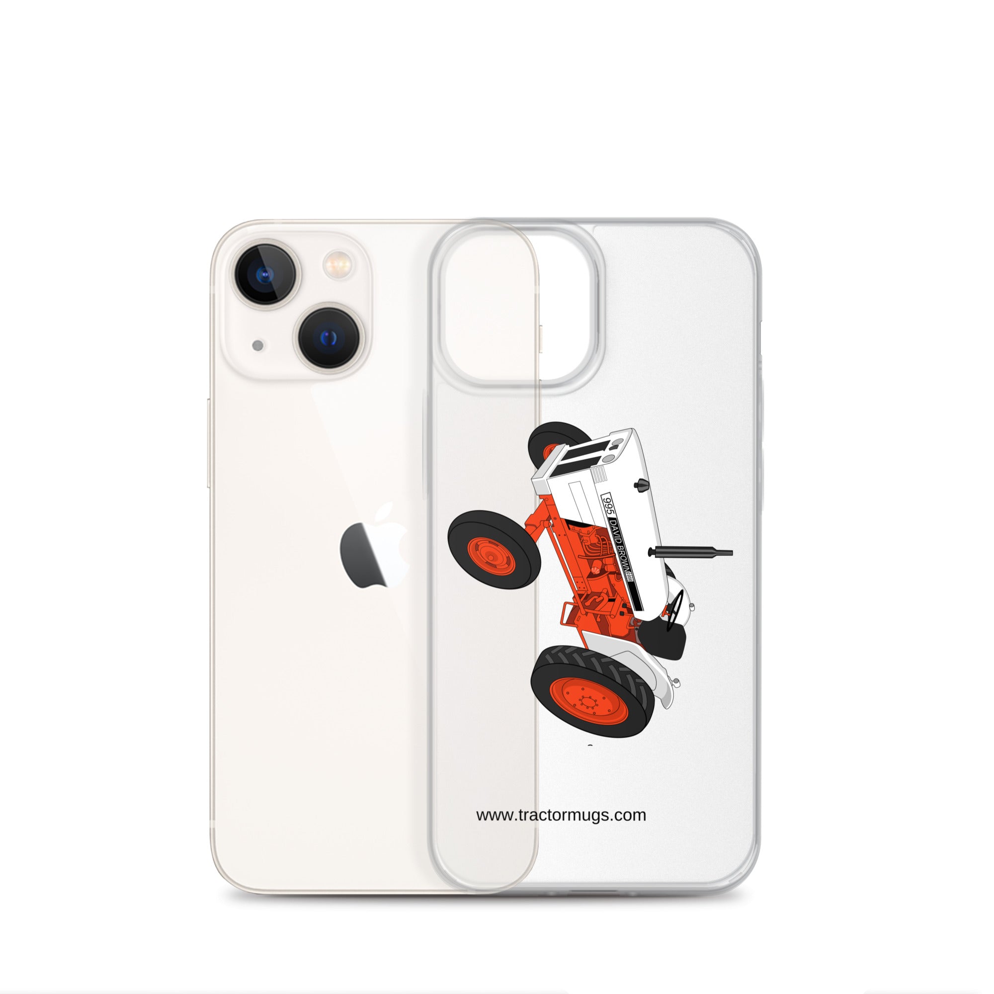 David Brown Case David Brown 995 (1973) | Clear Case for iPhone® Quality Farmers Merch