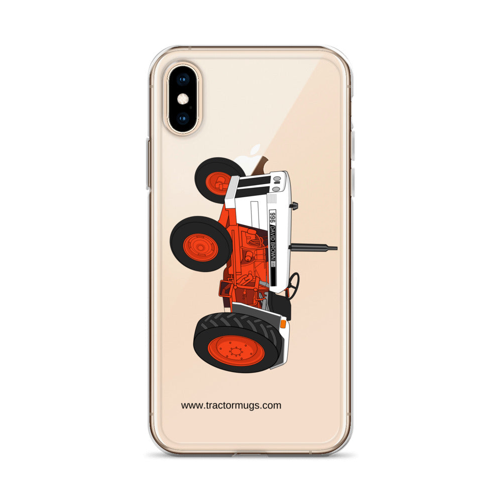 David Brown Case David Brown 996 (1974) | Clear Case for iPhone® Quality Farmers Merch