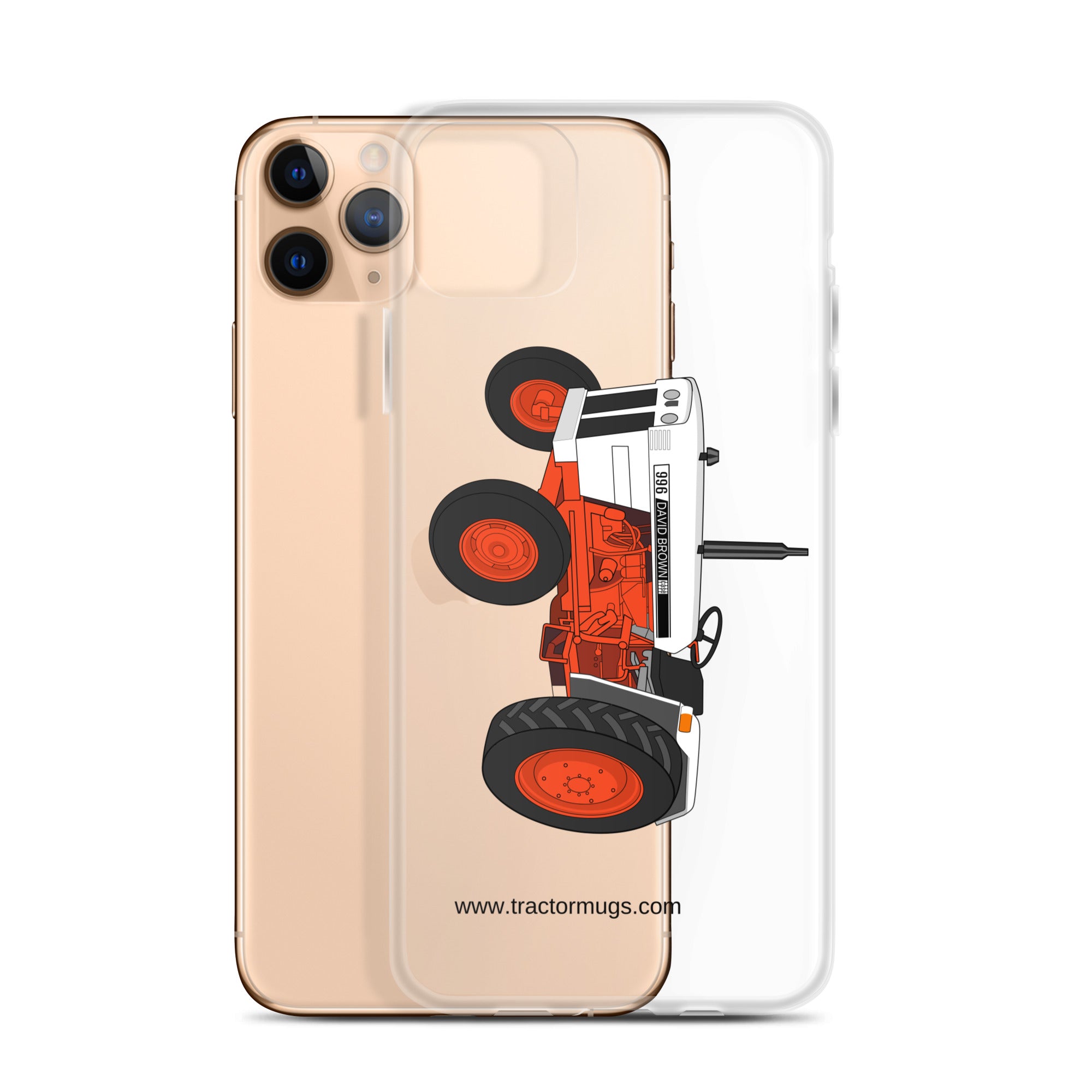 David Brown Case David Brown 996 (1974) | Clear Case for iPhone® Quality Farmers Merch