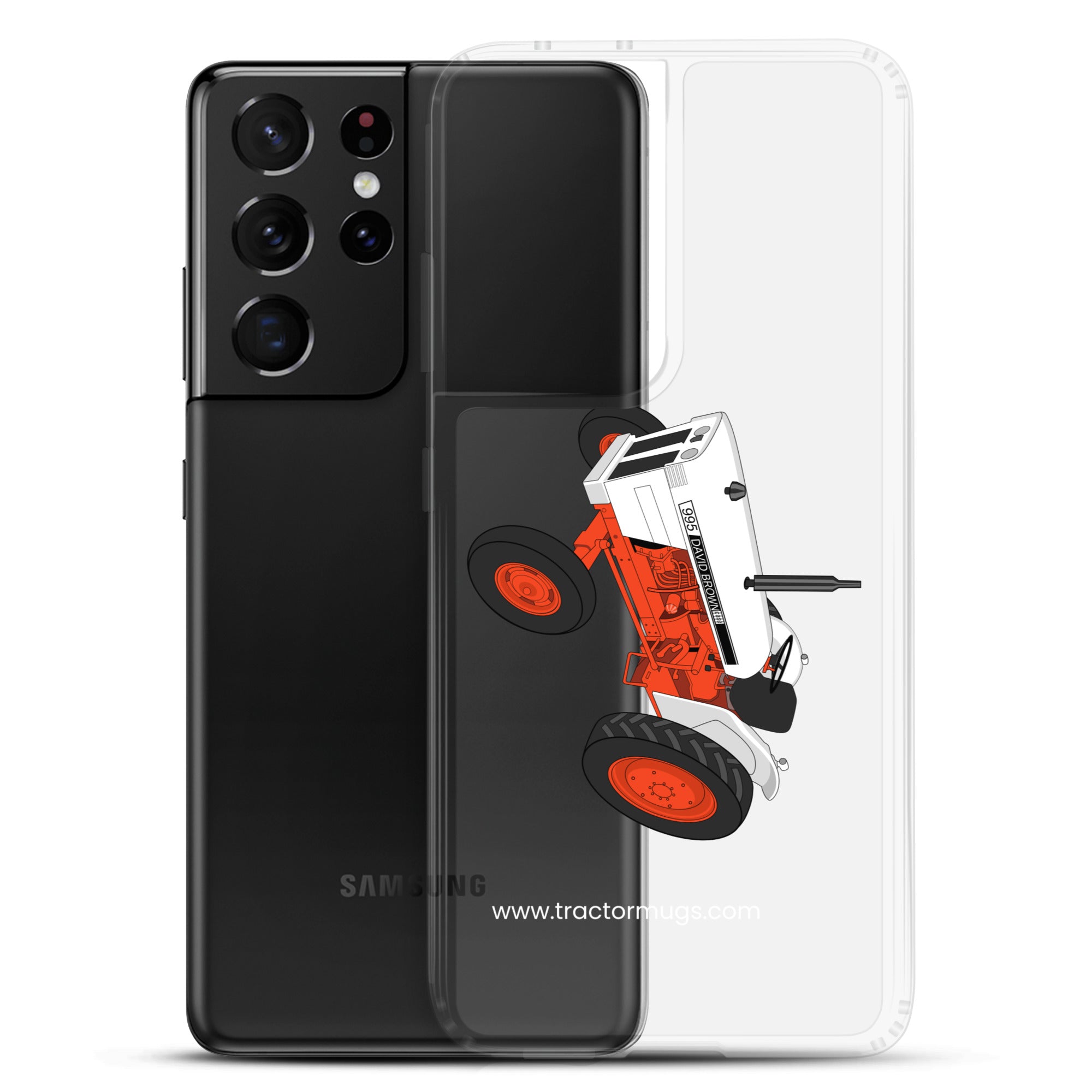 David Brown Clear Case for Samsung® Case David Brown 995 (1973) | Clear Case for Samsung® Quality Farmers Merch