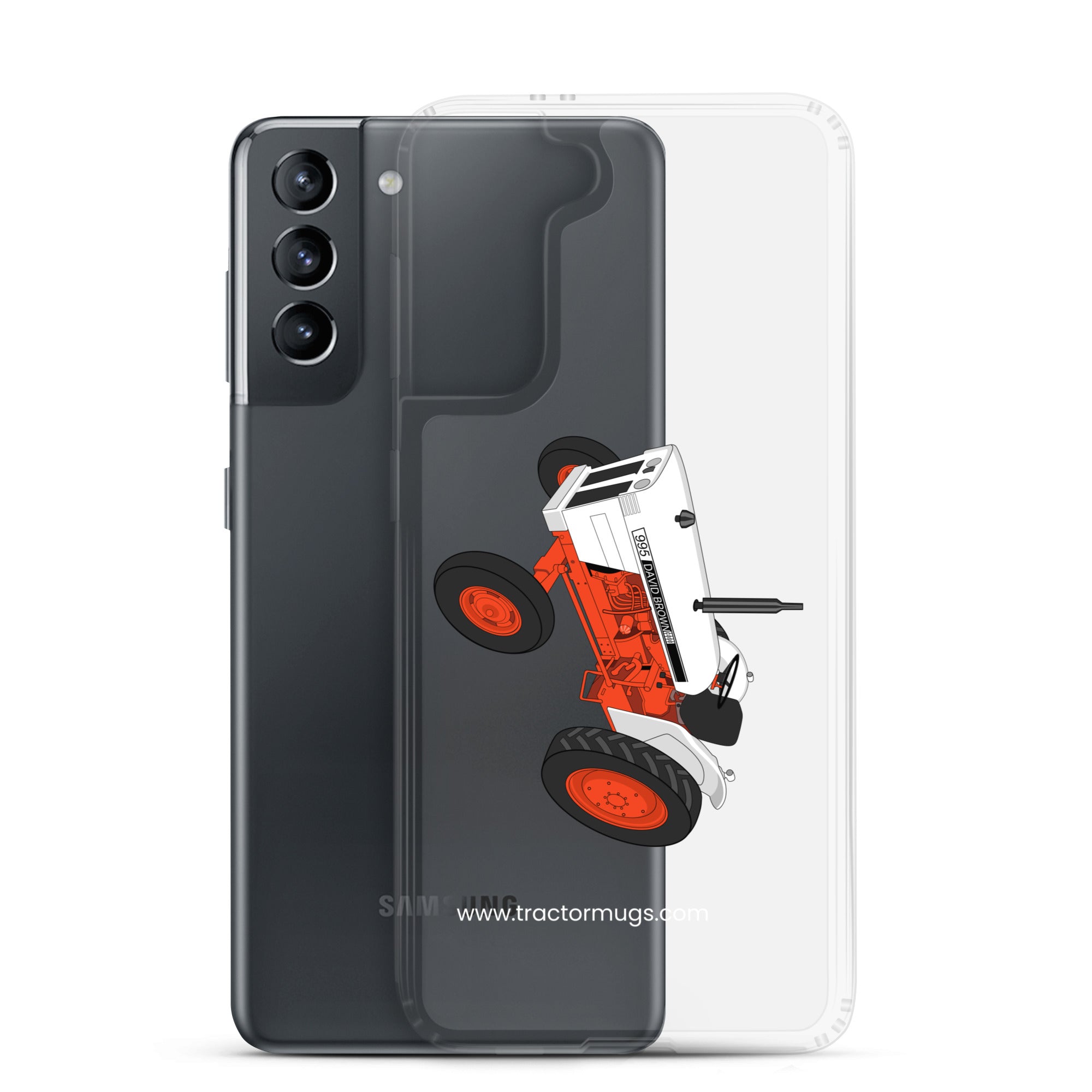 David Brown Clear Case for Samsung® Case David Brown 995 (1973) | Clear Case for Samsung® Quality Farmers Merch