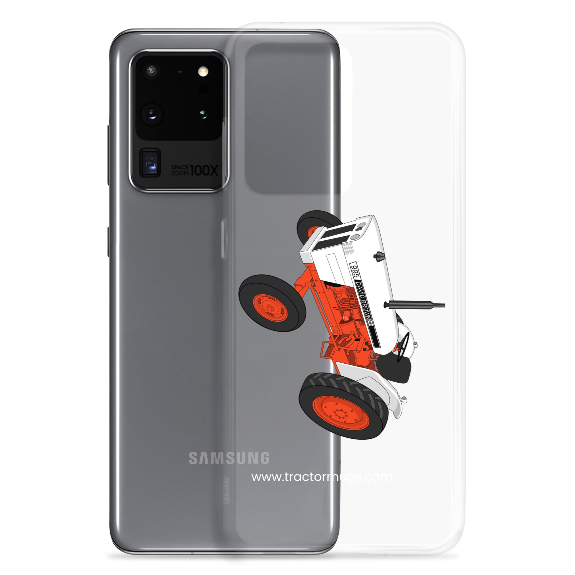 David Brown Clear Case for Samsung® Case David Brown 995 (1973) | Clear Case for Samsung® Quality Farmers Merch