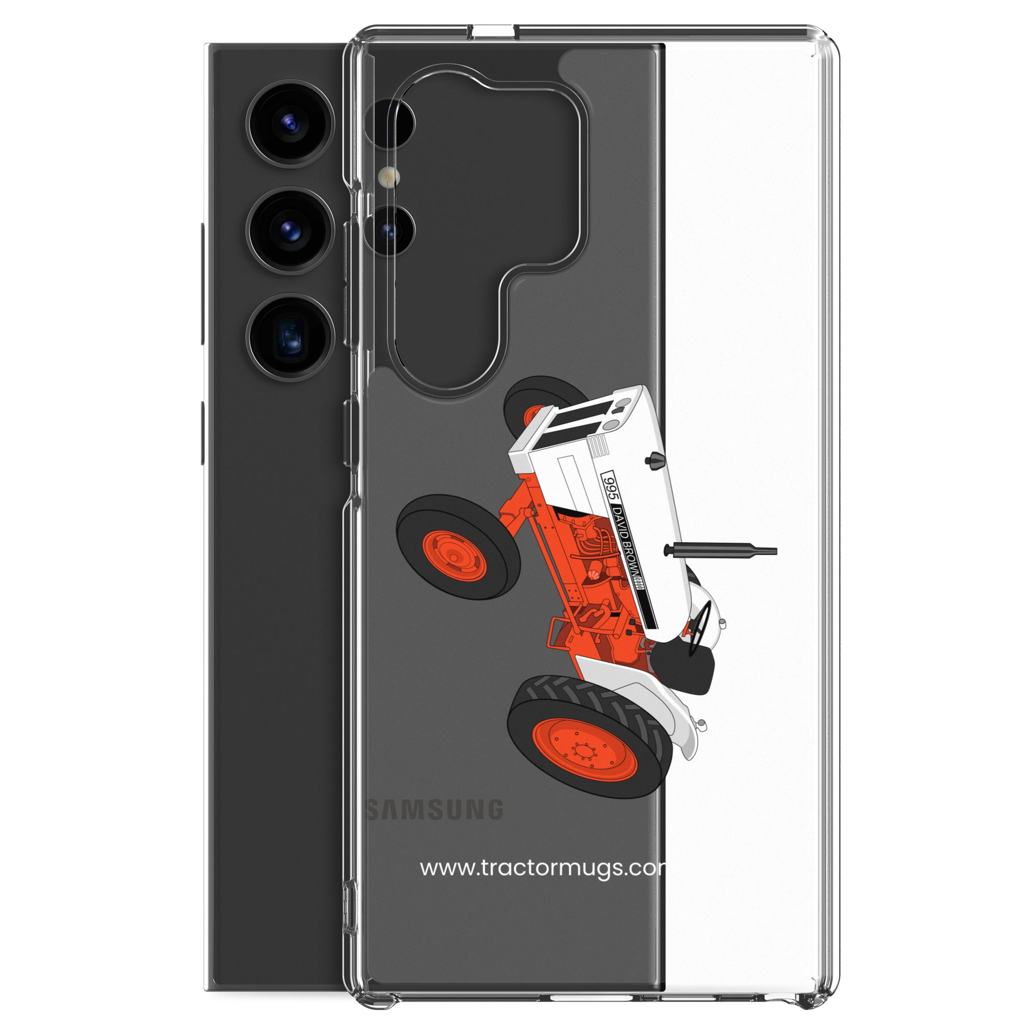David Brown Clear Case for Samsung® Case David Brown 995 (1973) | Clear Case for Samsung® Quality Farmers Merch