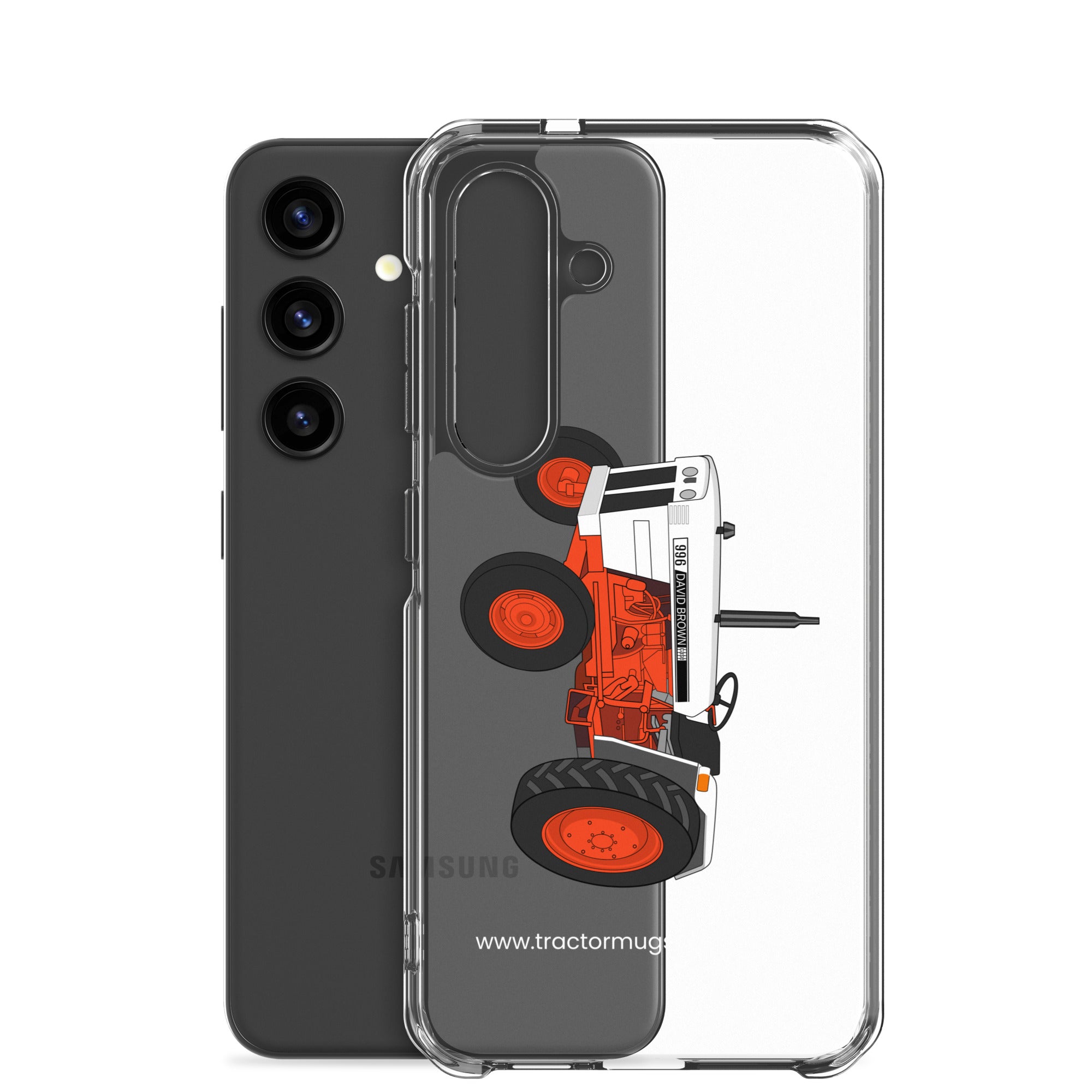 David Brown Clear Case for Samsung® Case David Brown 996 (1974) | Clear Case for Samsung® Quality Farmers Merch
