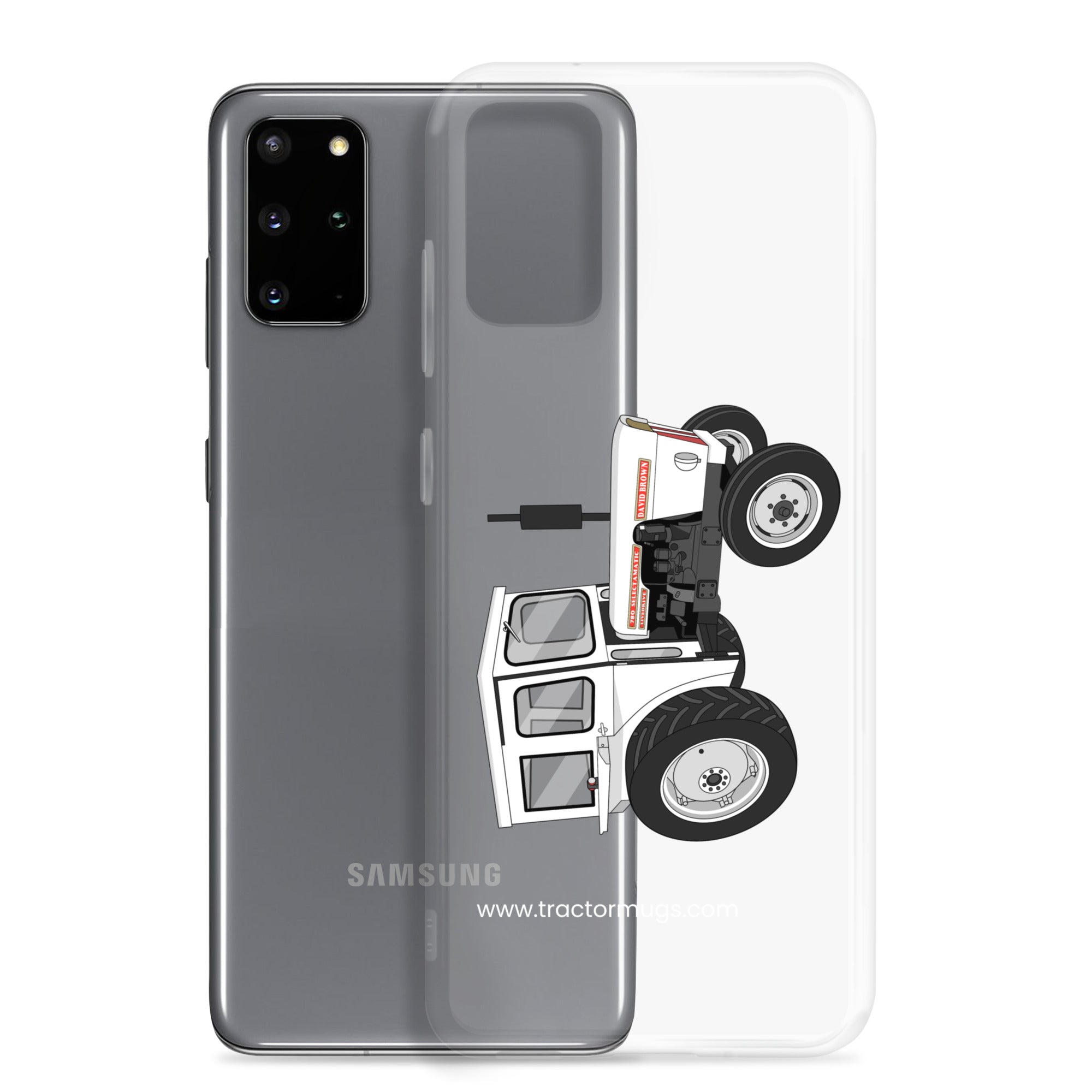 David Brown Clear Case for Samsung® David Brown 780 Selectamatic | Clear Case for Samsung® Quality Farmers Merch