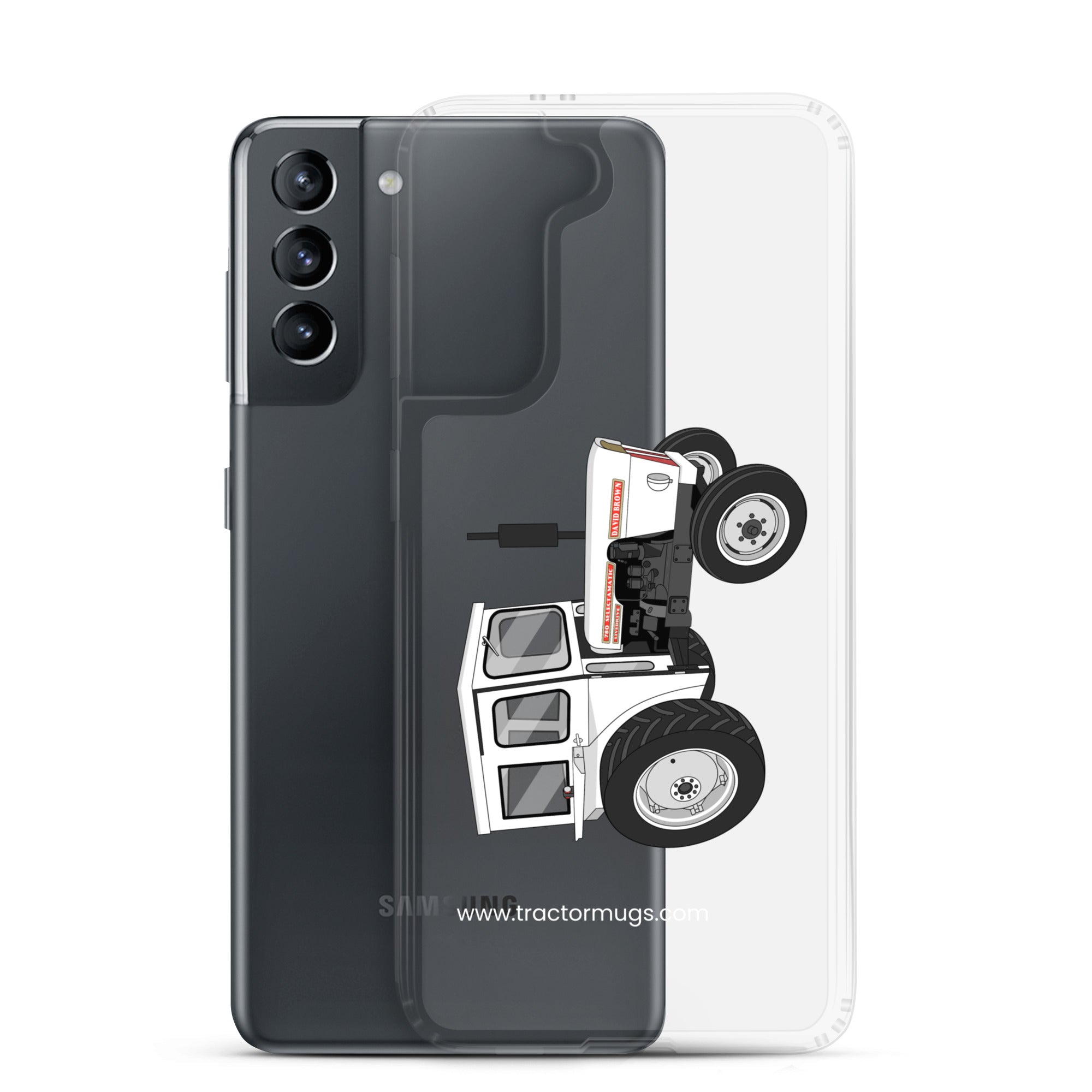 David Brown Clear Case for Samsung® David Brown 780 Selectamatic | Clear Case for Samsung® Quality Farmers Merch