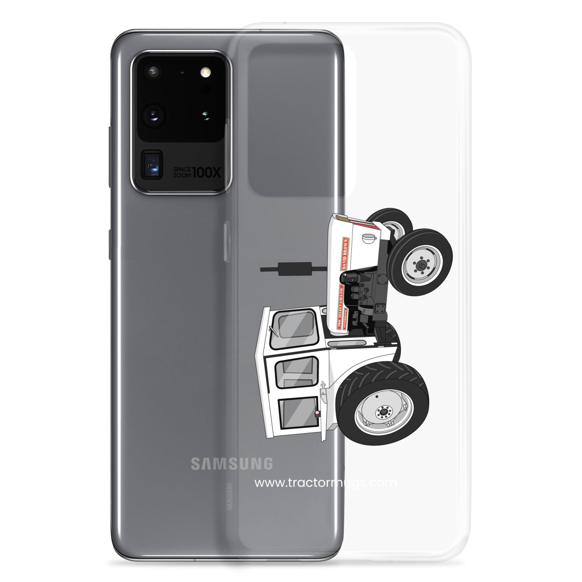 David Brown Clear Case for Samsung® David Brown 780 Selectamatic | Clear Case for Samsung® Quality Farmers Merch