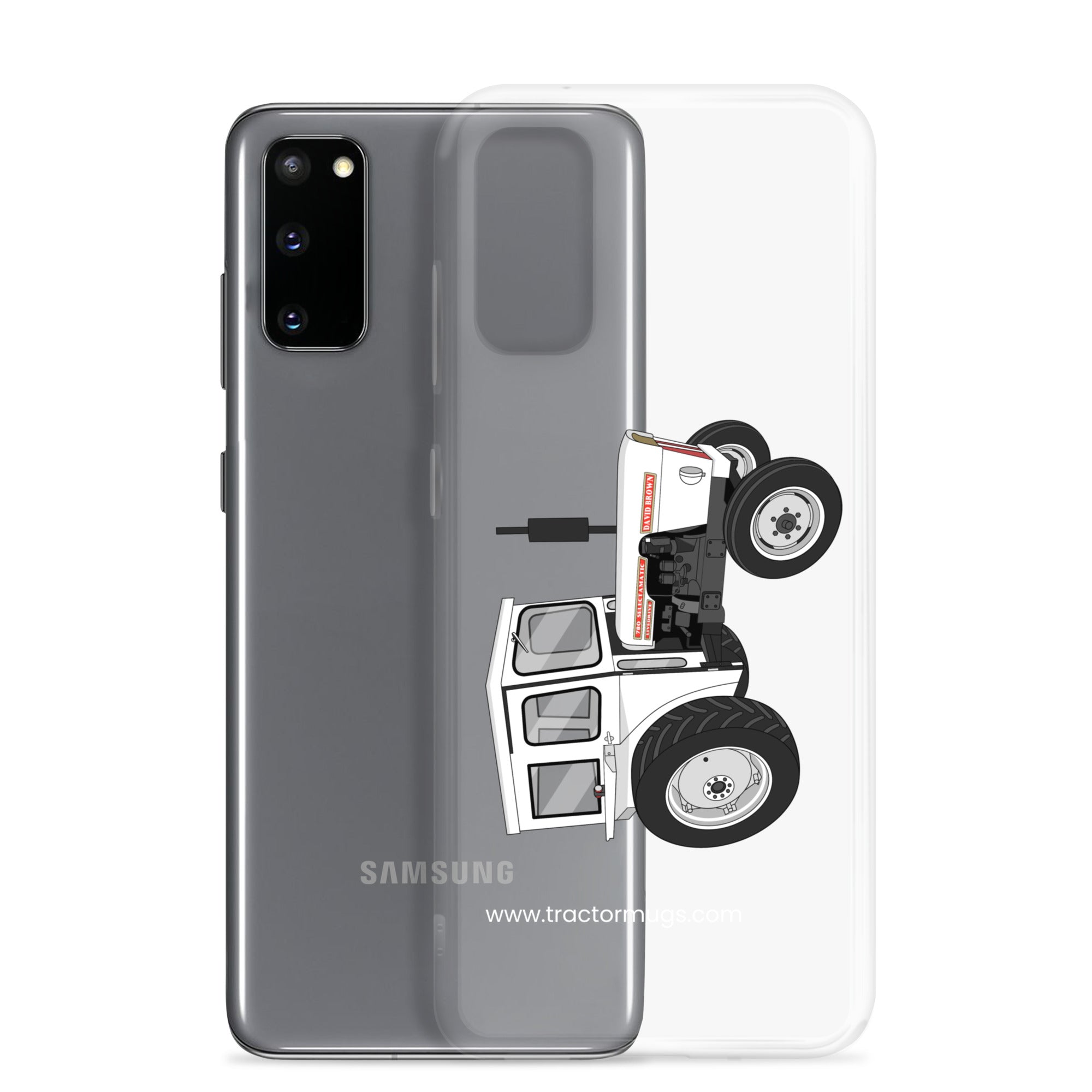 David Brown Clear Case for Samsung® David Brown 780 Selectamatic | Clear Case for Samsung® Quality Farmers Merch