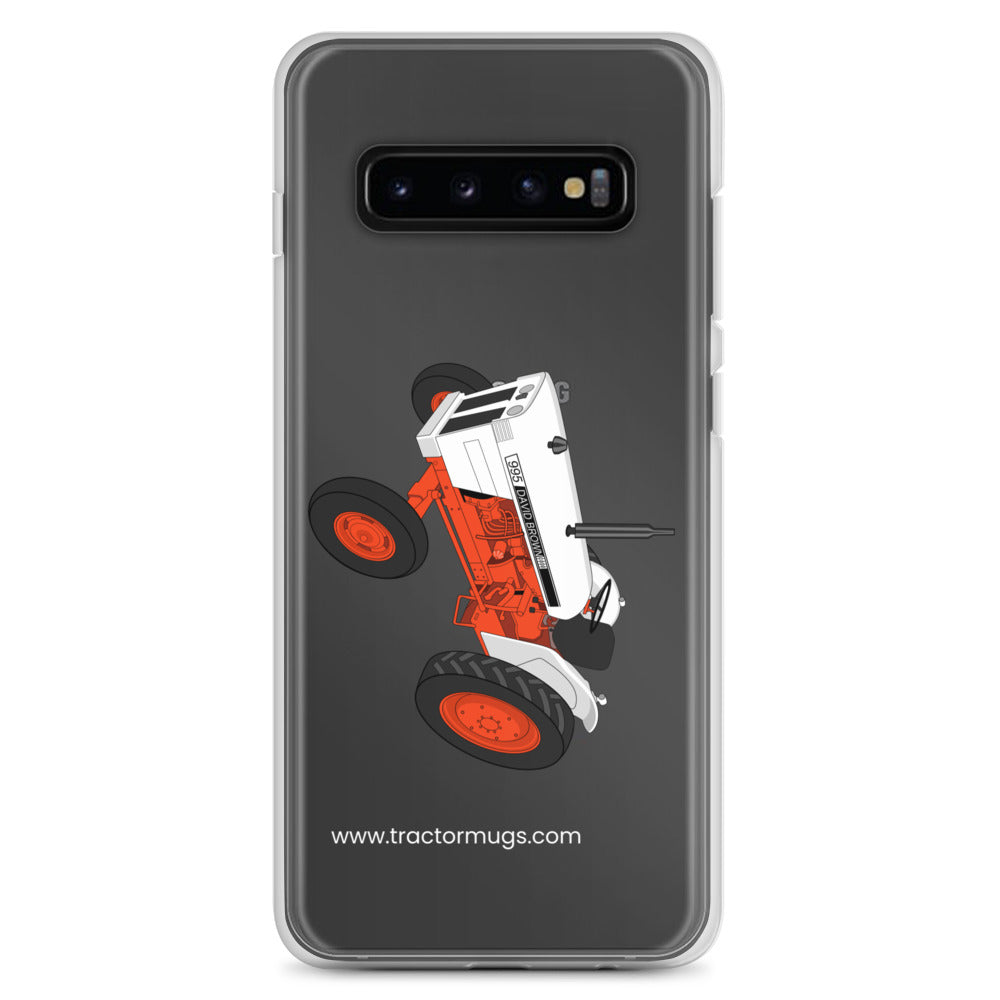 David Brown Clear Case for Samsung® Samsung Galaxy S10+ Case David Brown 995 (1973) | Clear Case for Samsung® Quality Farmers Merch