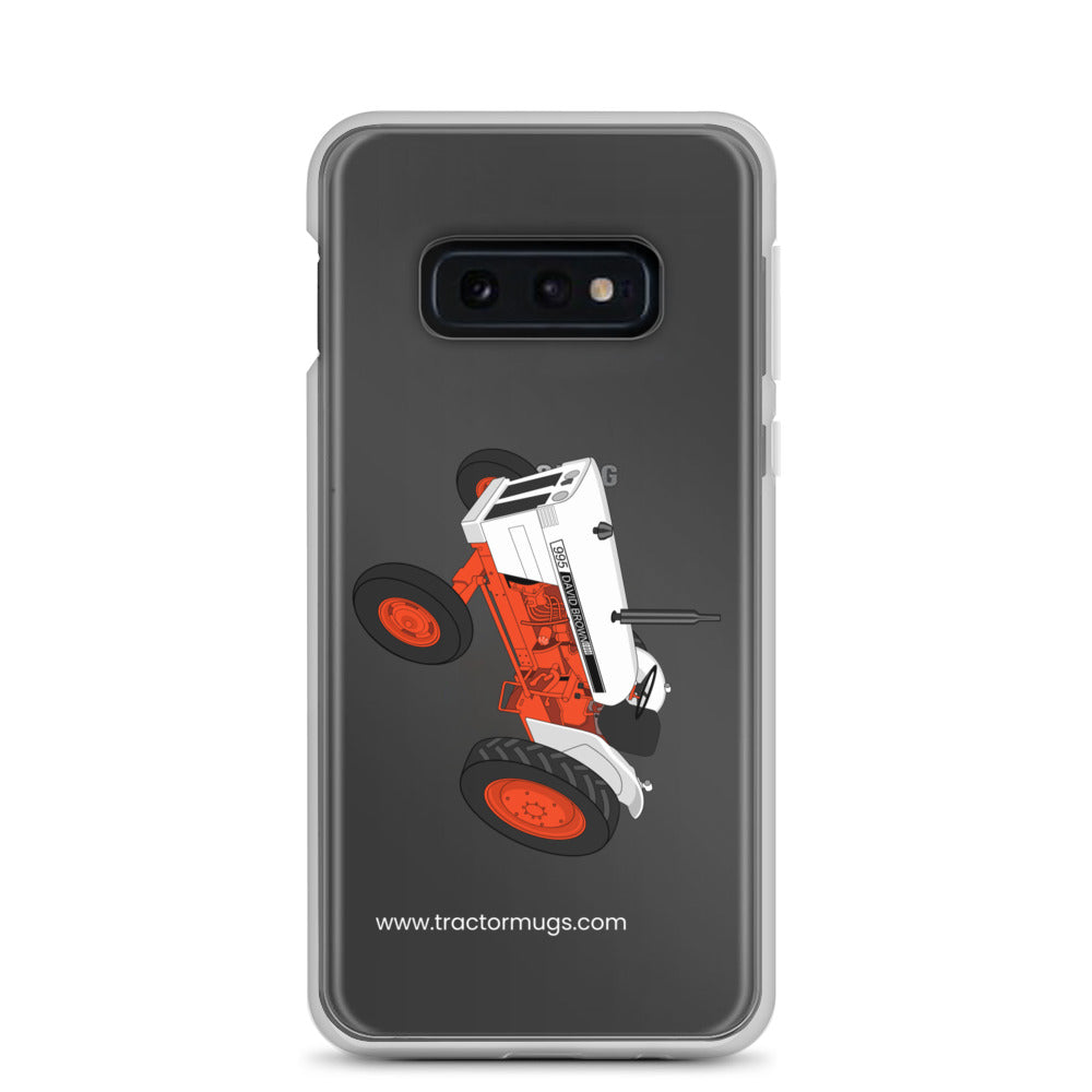David Brown Clear Case for Samsung® Samsung Galaxy S10e Case David Brown 995 (1973) | Clear Case for Samsung® Quality Farmers Merch