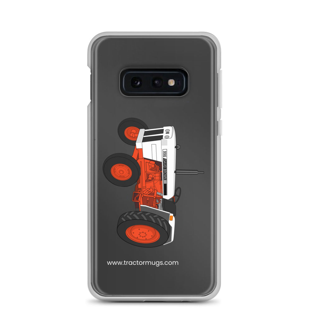 David Brown Clear Case for Samsung® Samsung Galaxy S10e Case David Brown 996 (1974) | Clear Case for Samsung® Quality Farmers Merch