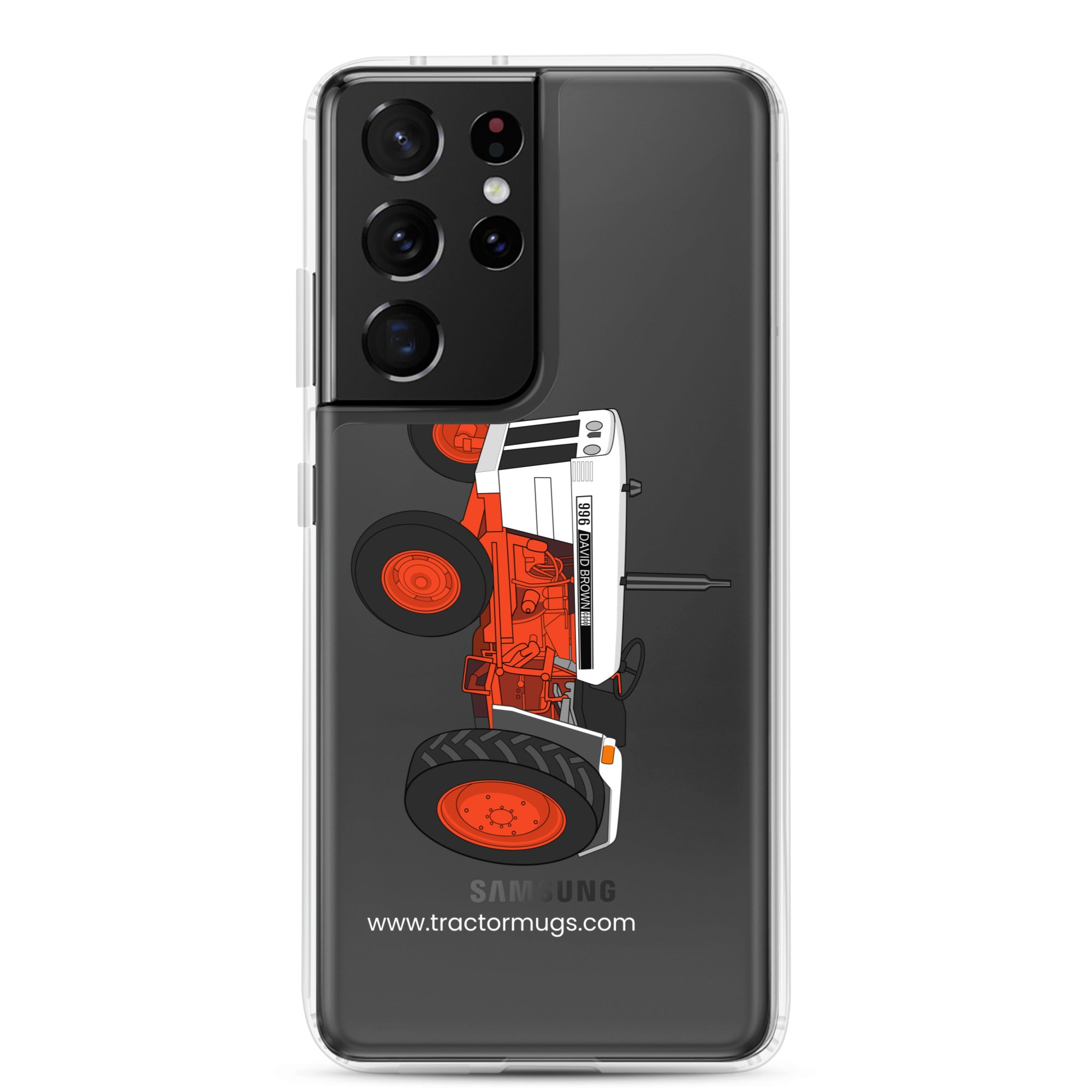 David Brown Clear Case for Samsung® Samsung Galaxy S21 Ultra Case David Brown 996 (1974) | Clear Case for Samsung® Quality Farmers Merch