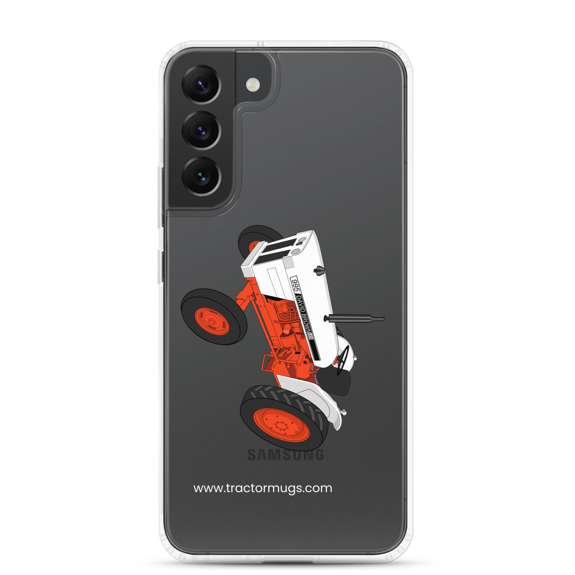 David Brown Clear Case for Samsung® Samsung Galaxy S22 Plus Case David Brown 995 (1973) | Clear Case for Samsung® Quality Farmers Merch