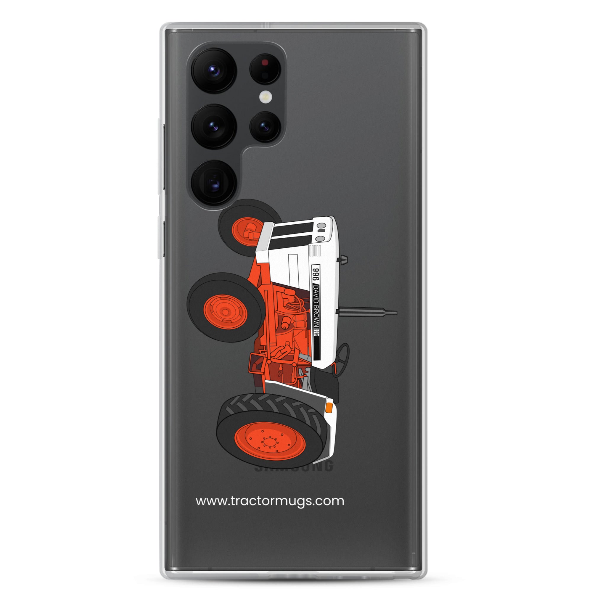 David Brown Clear Case for Samsung® Samsung Galaxy S22 Ultra Case David Brown 996 (1974) | Clear Case for Samsung® Quality Farmers Merch