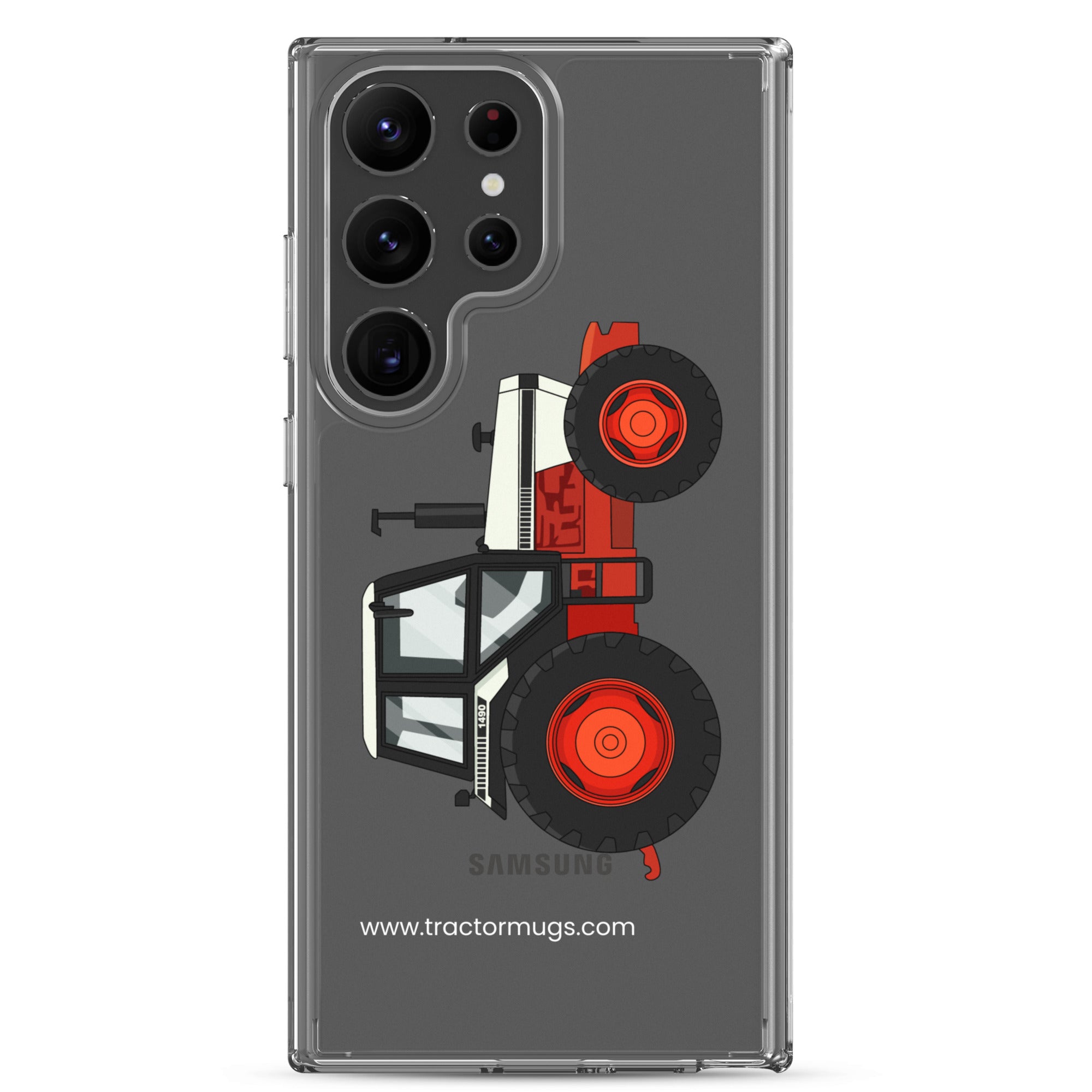 David Brown Clear Case for Samsung® Samsung Galaxy S23 Ultra David Brown 1490 4WD | Clear Case for Samsung® Quality Farmers Merch